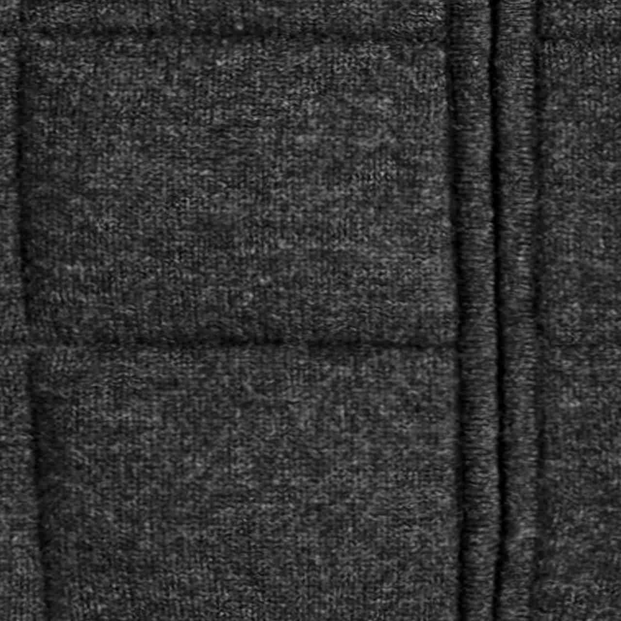 PADDED QUILTED KNITTED MERINO WOOL GILET - 8