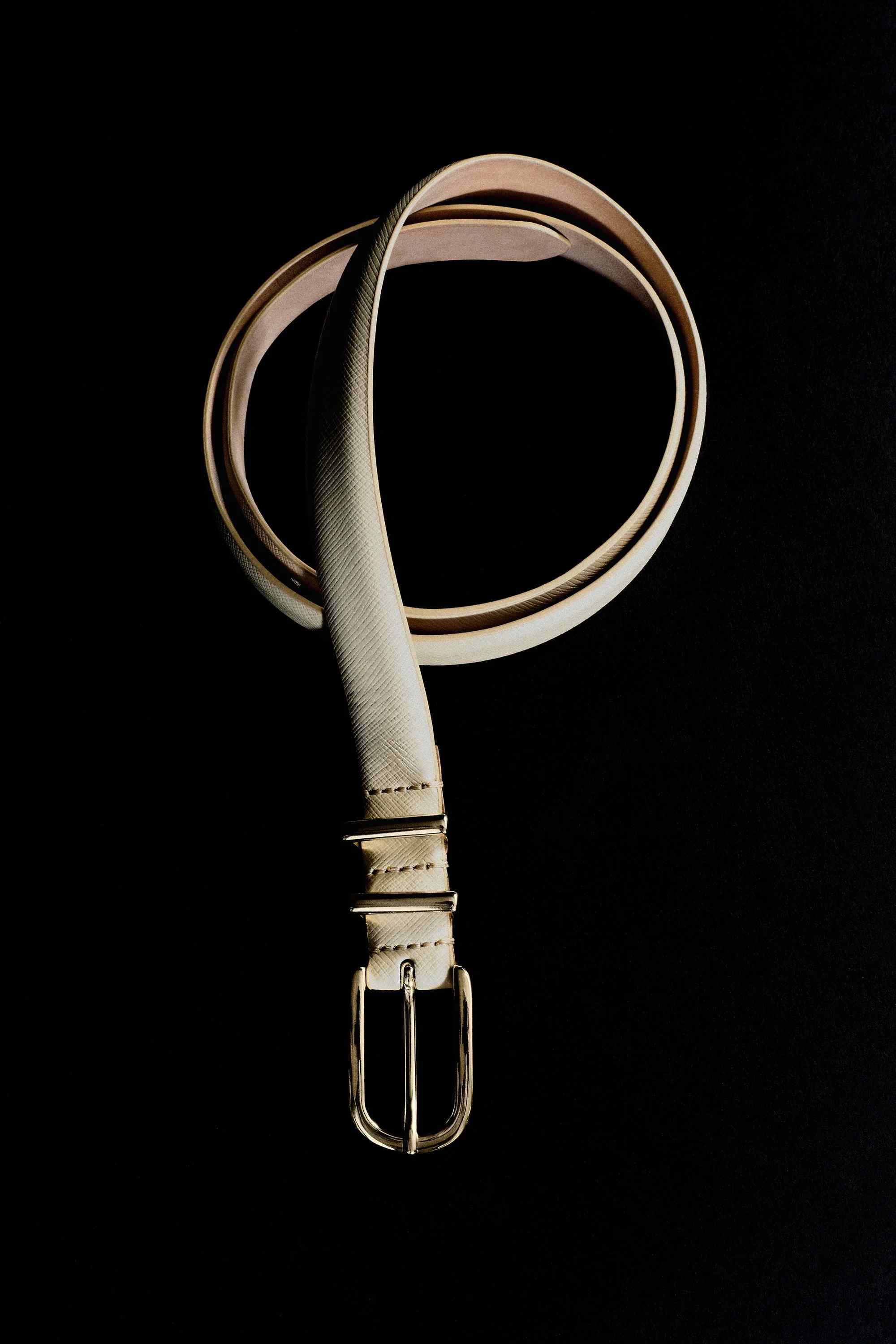 SAFFIANO LEATHER BELT - 4