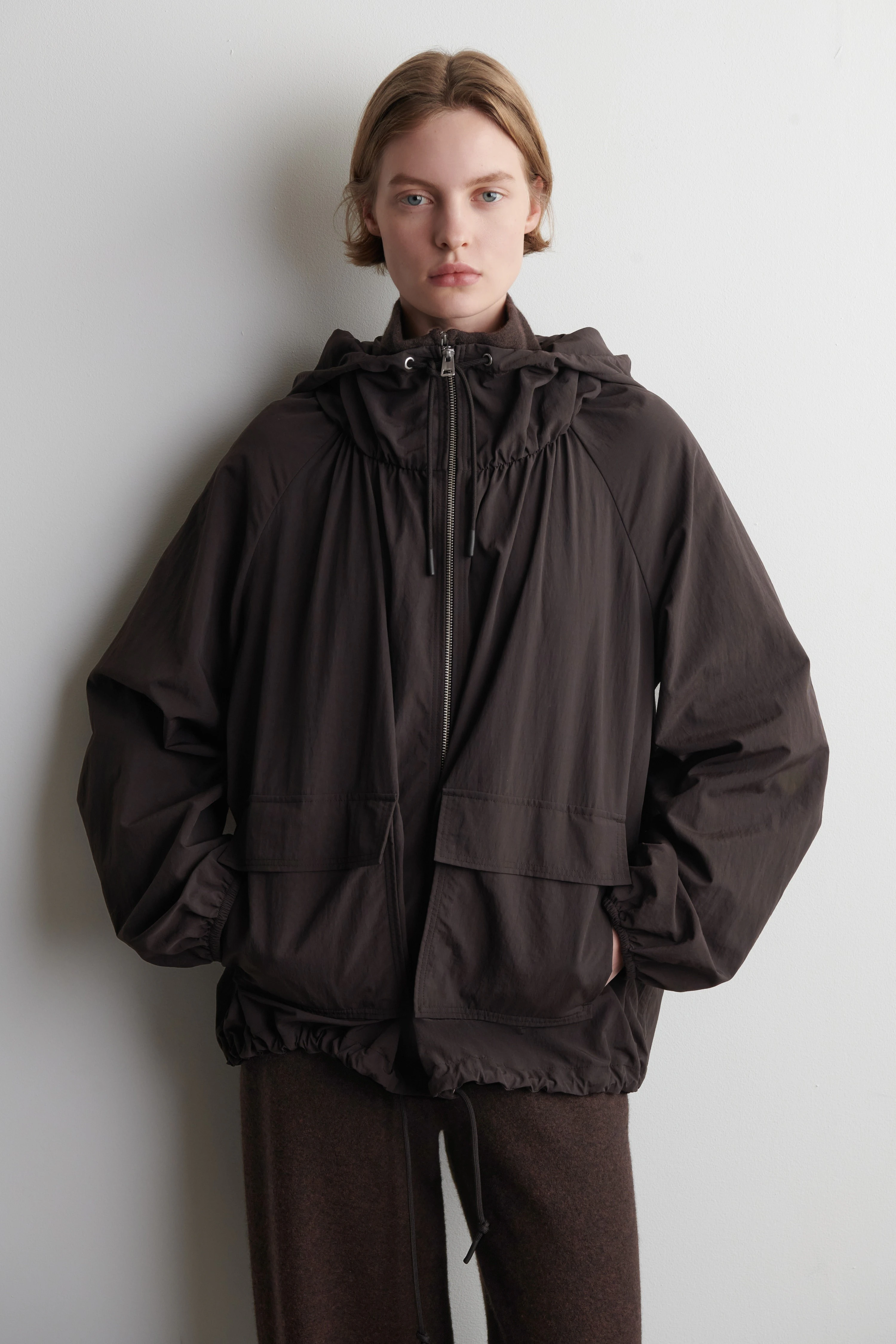 TECHNICAL HOODED PARKA JACKET - 3