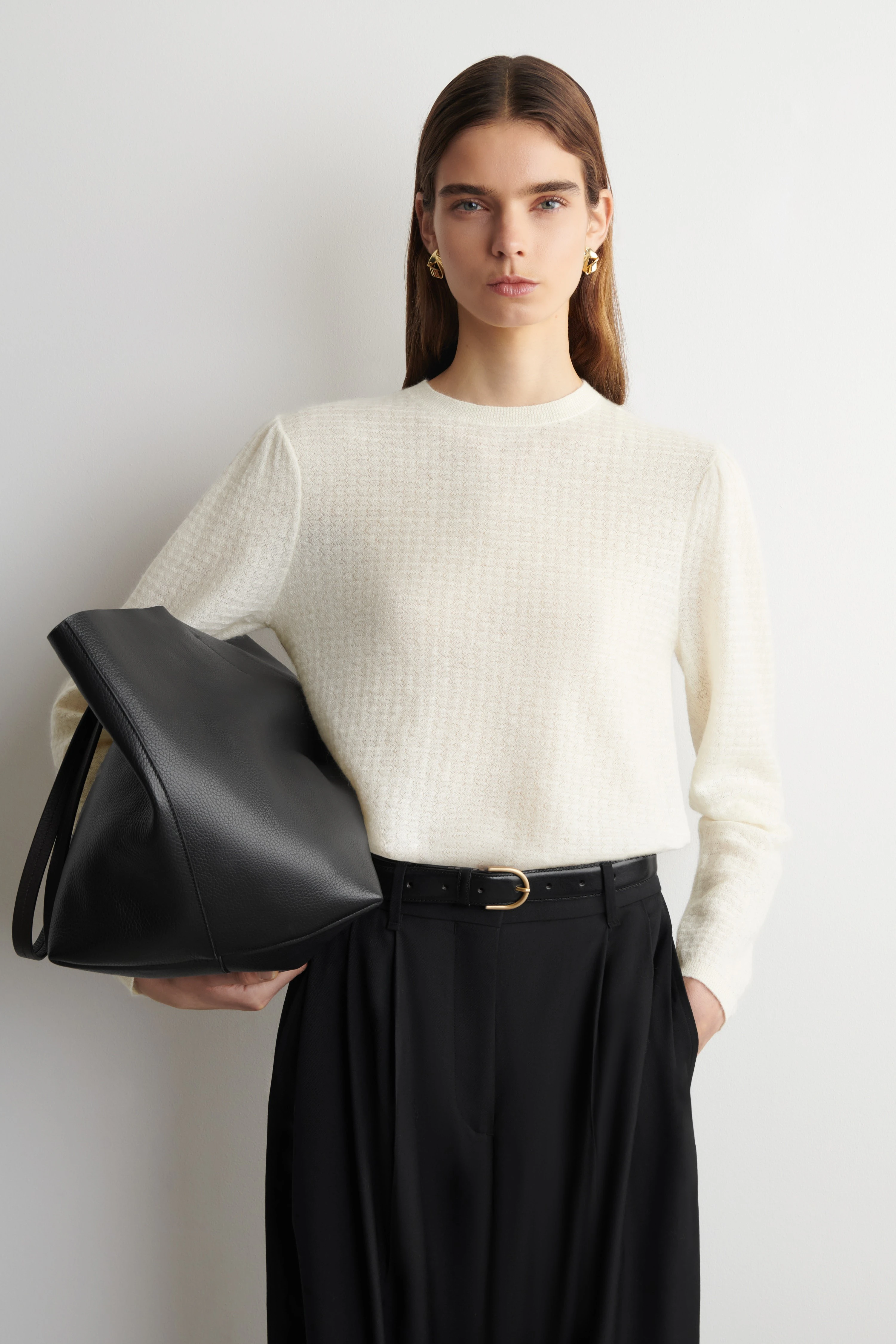 ZIGZAG-KNIT MOHAIR-BLEND JUMPER - 1