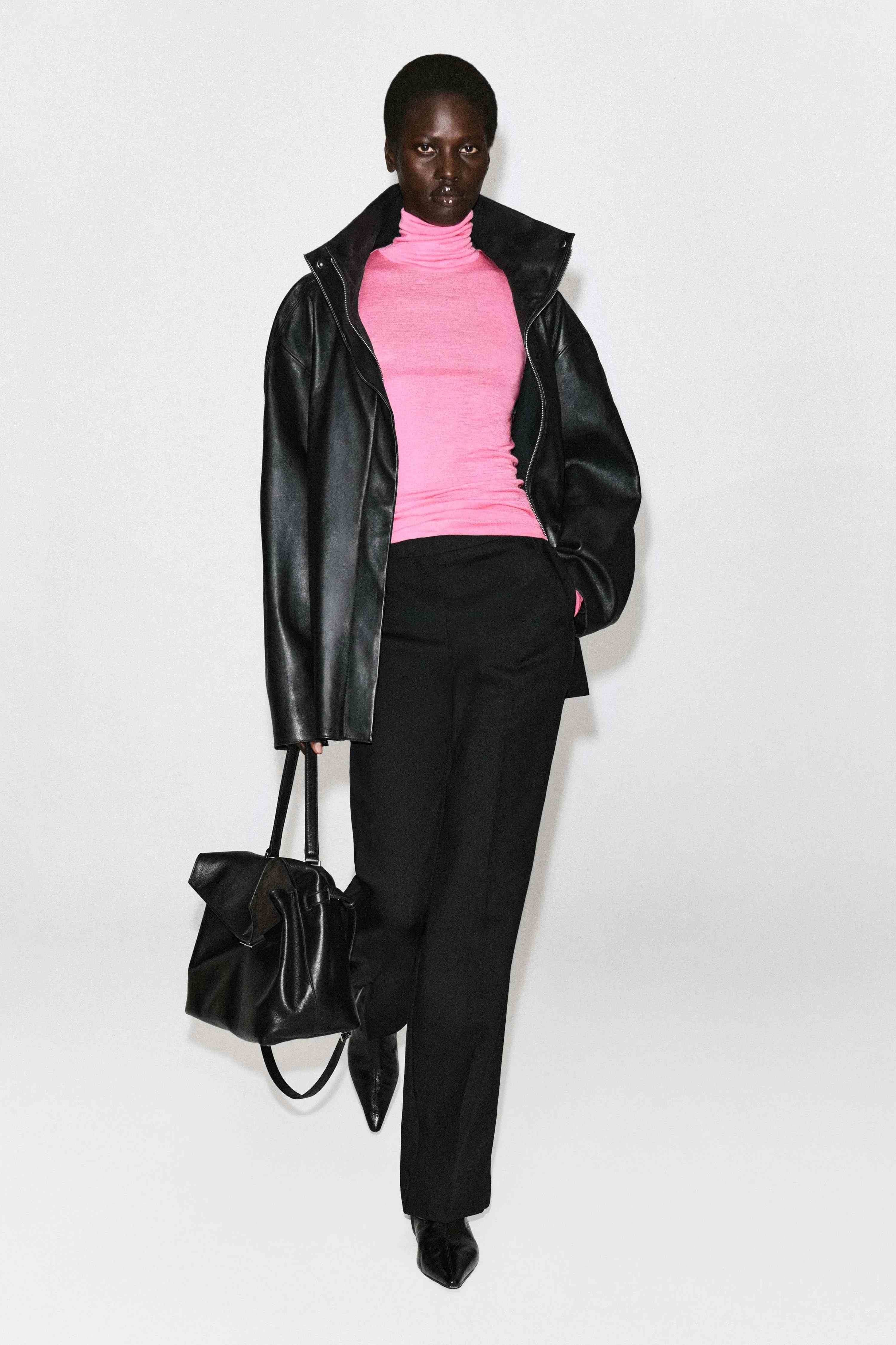 MERINO WOOL HIGH-NECK TOP - 4