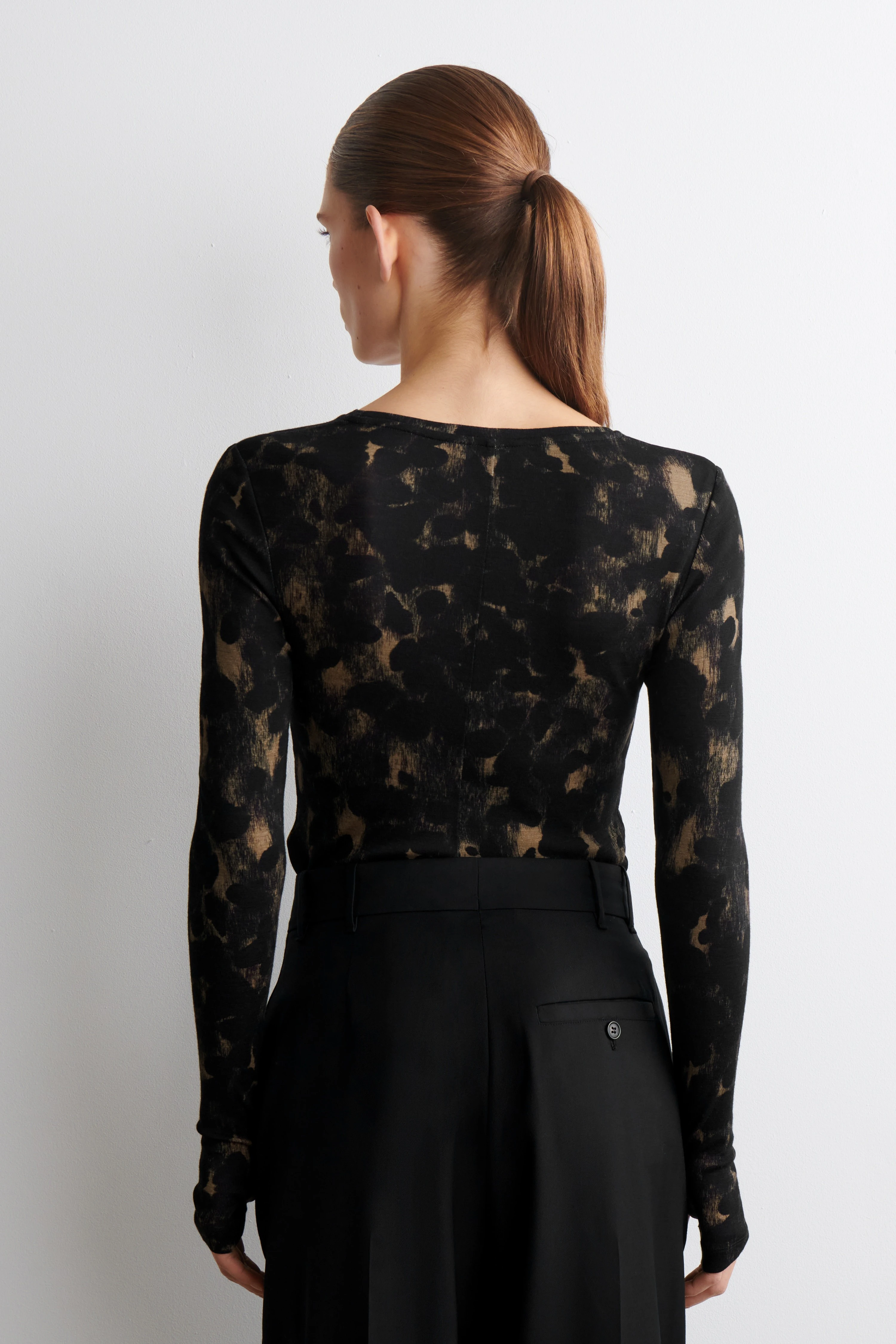 SLIM MERINO WOOL TOP