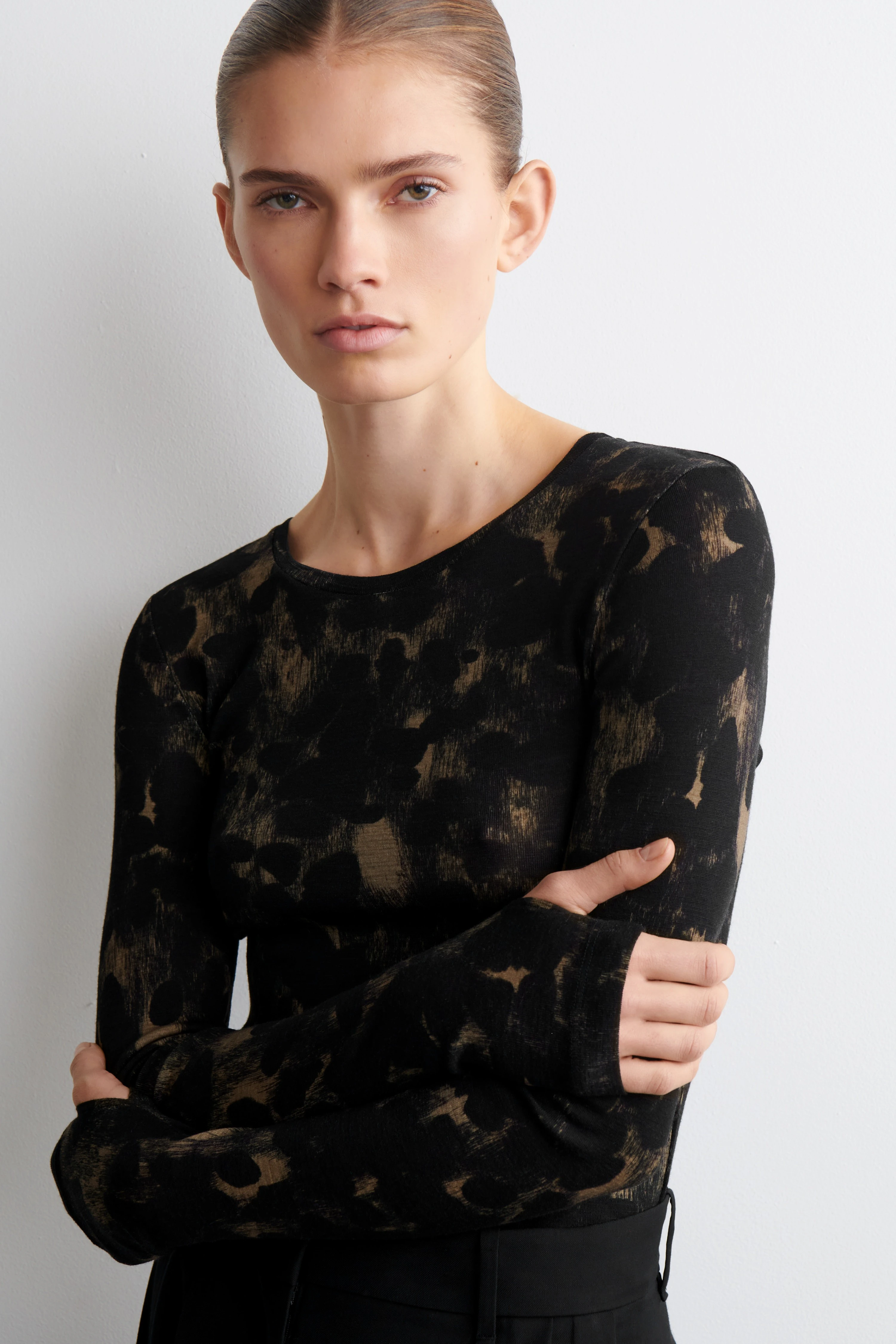 SLIM MERINO WOOL TOP - 5