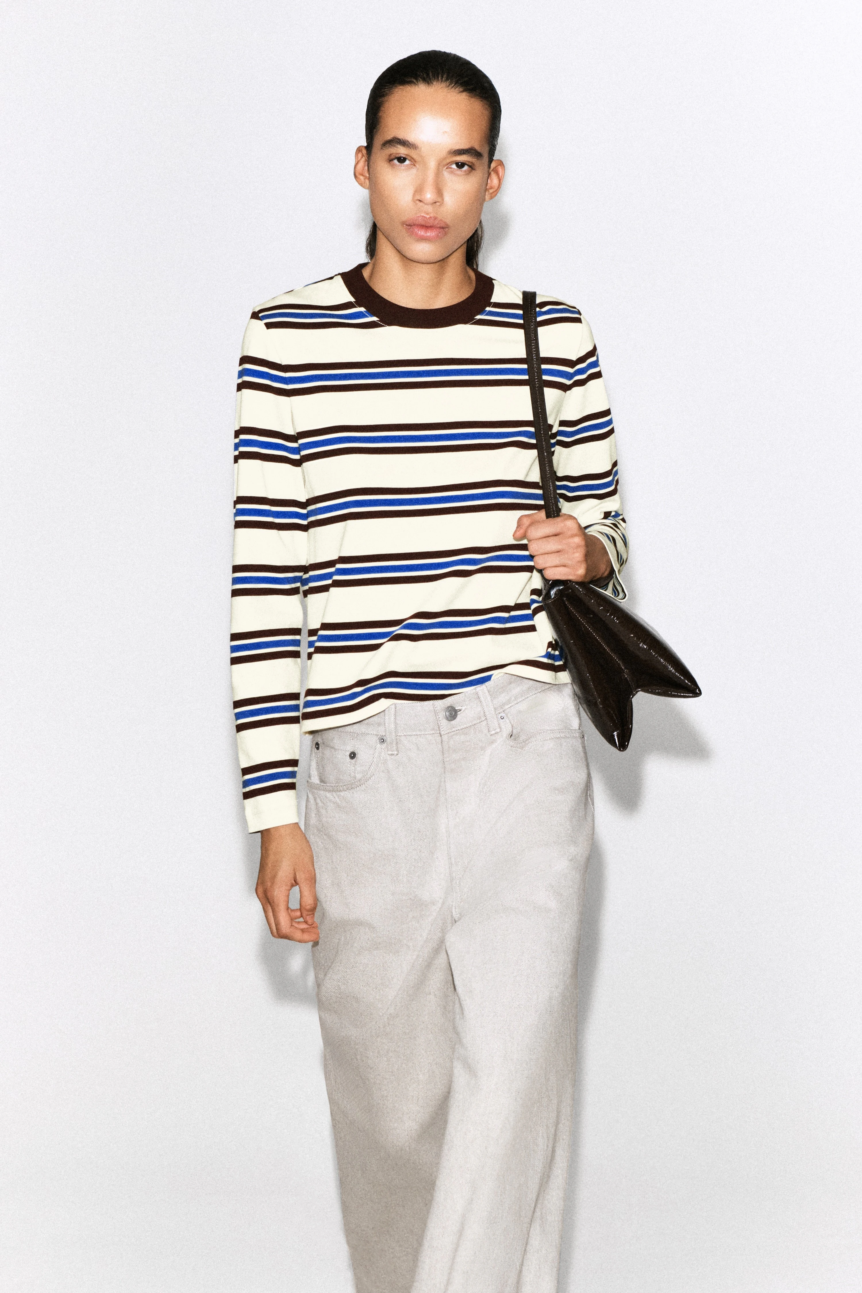 CLEAN CUT LONG-SLEEVED T-SHIRT - 1