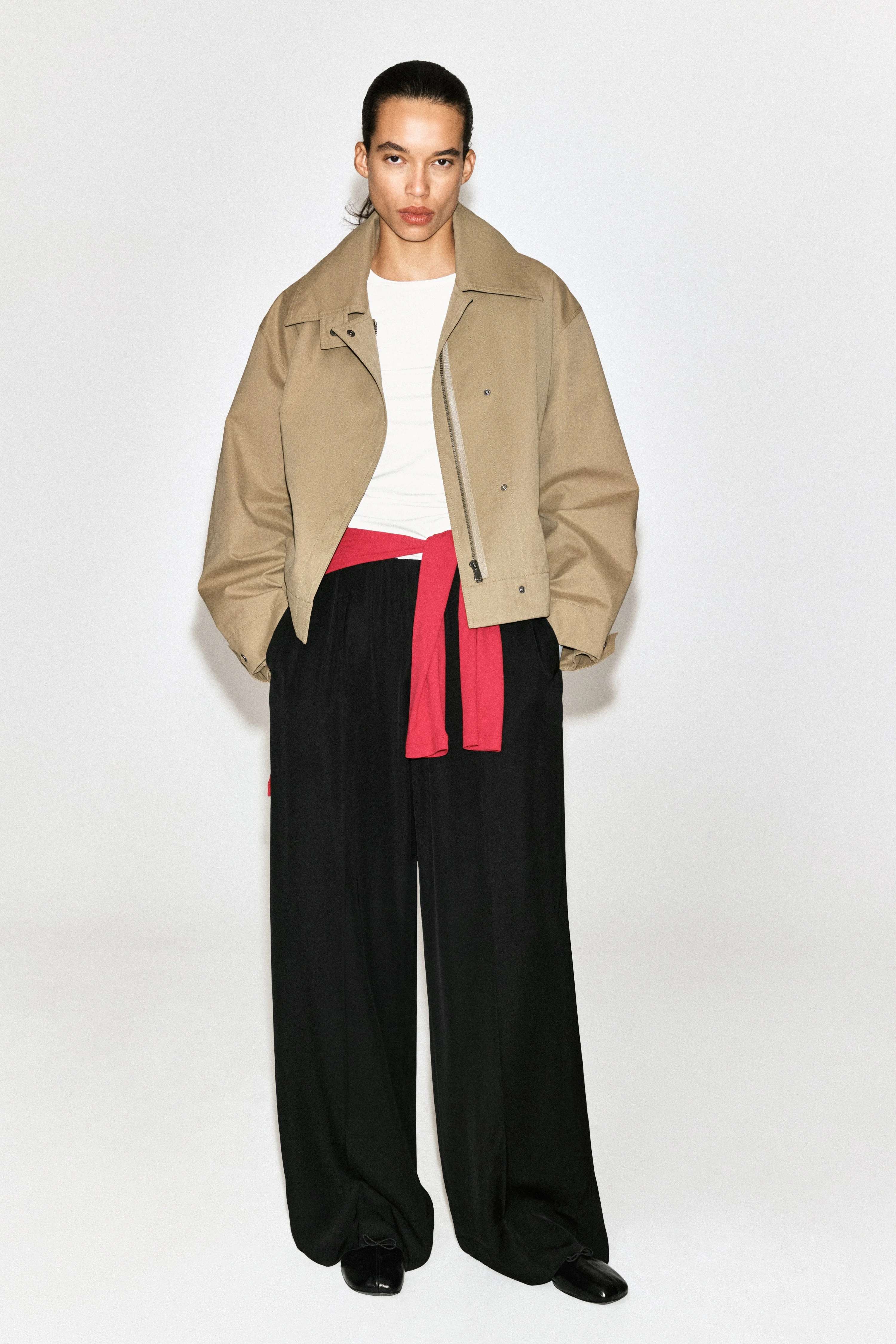 COTTON LONG-SLEEVED TOP - 3