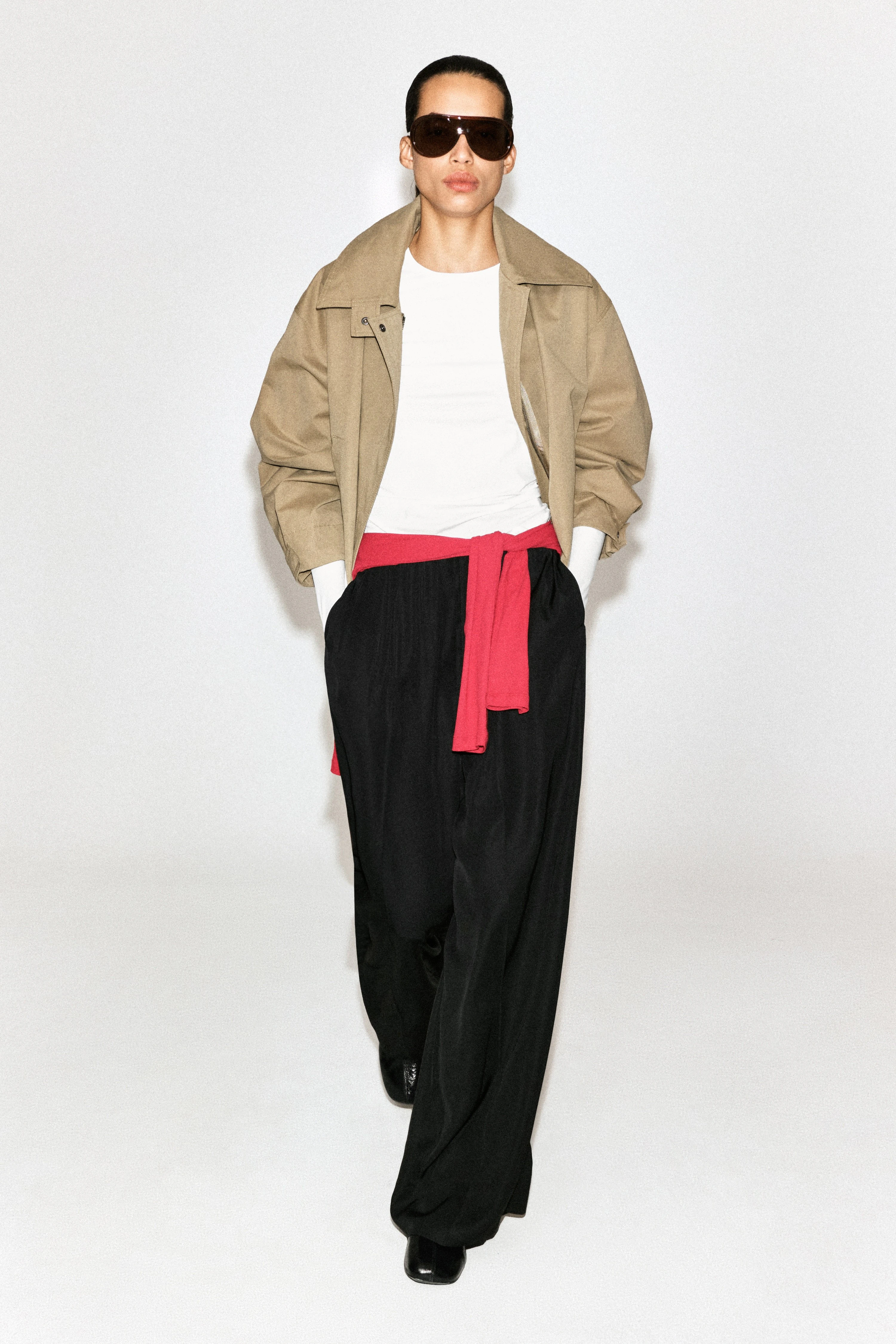 COTTON LONG-SLEEVED TOP - 4