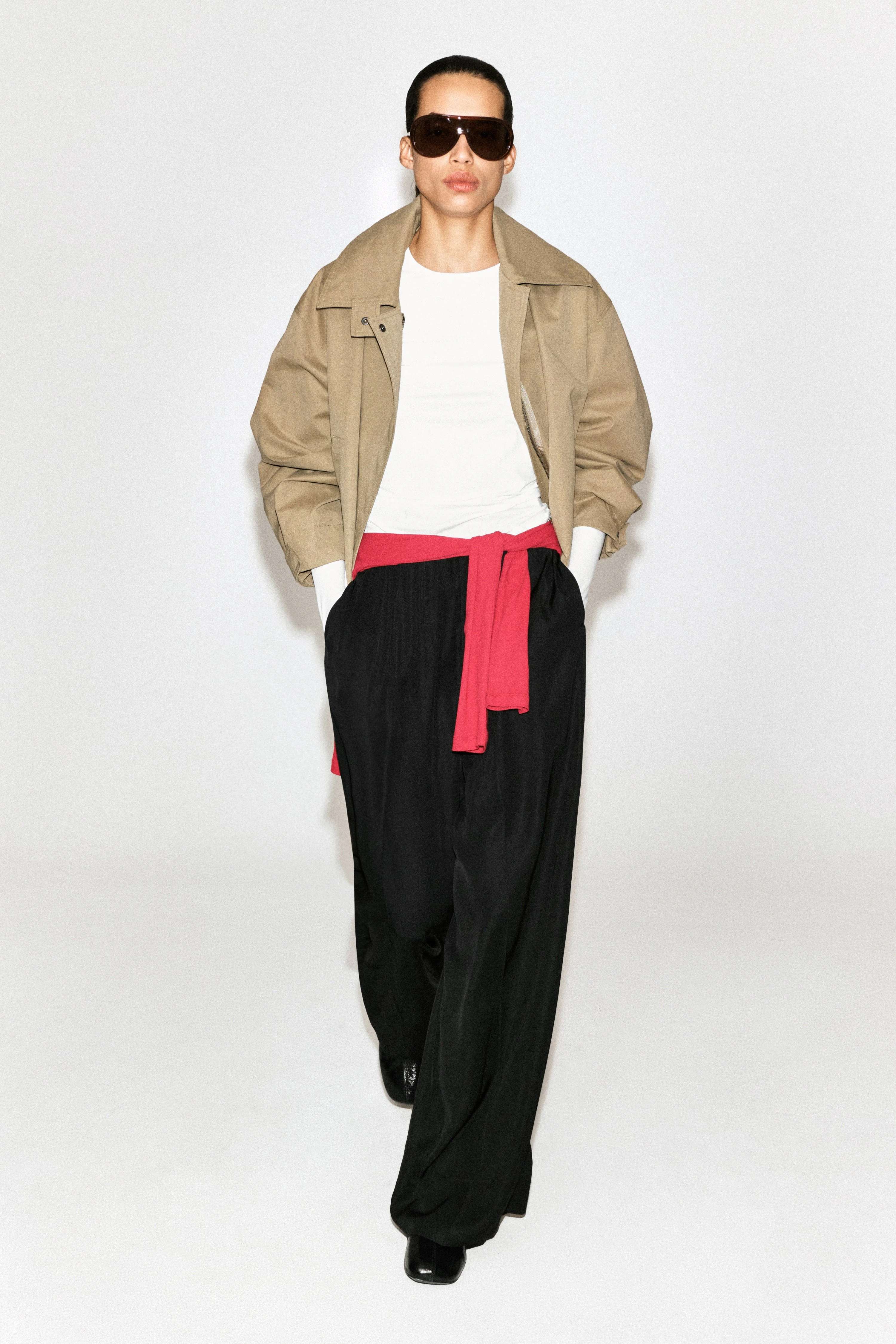 COTTON LONG-SLEEVED TOP - 4