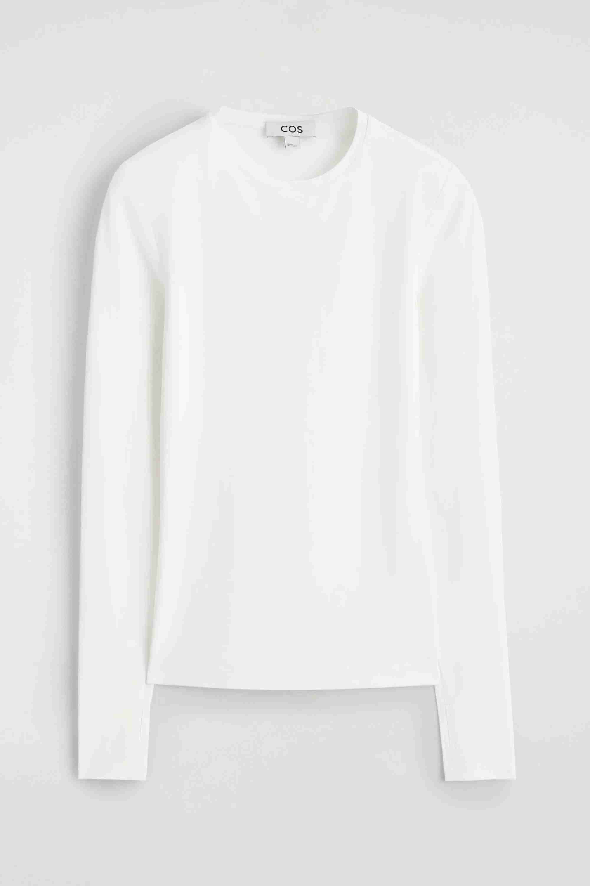 COTTON LONG-SLEEVED TOP - 7