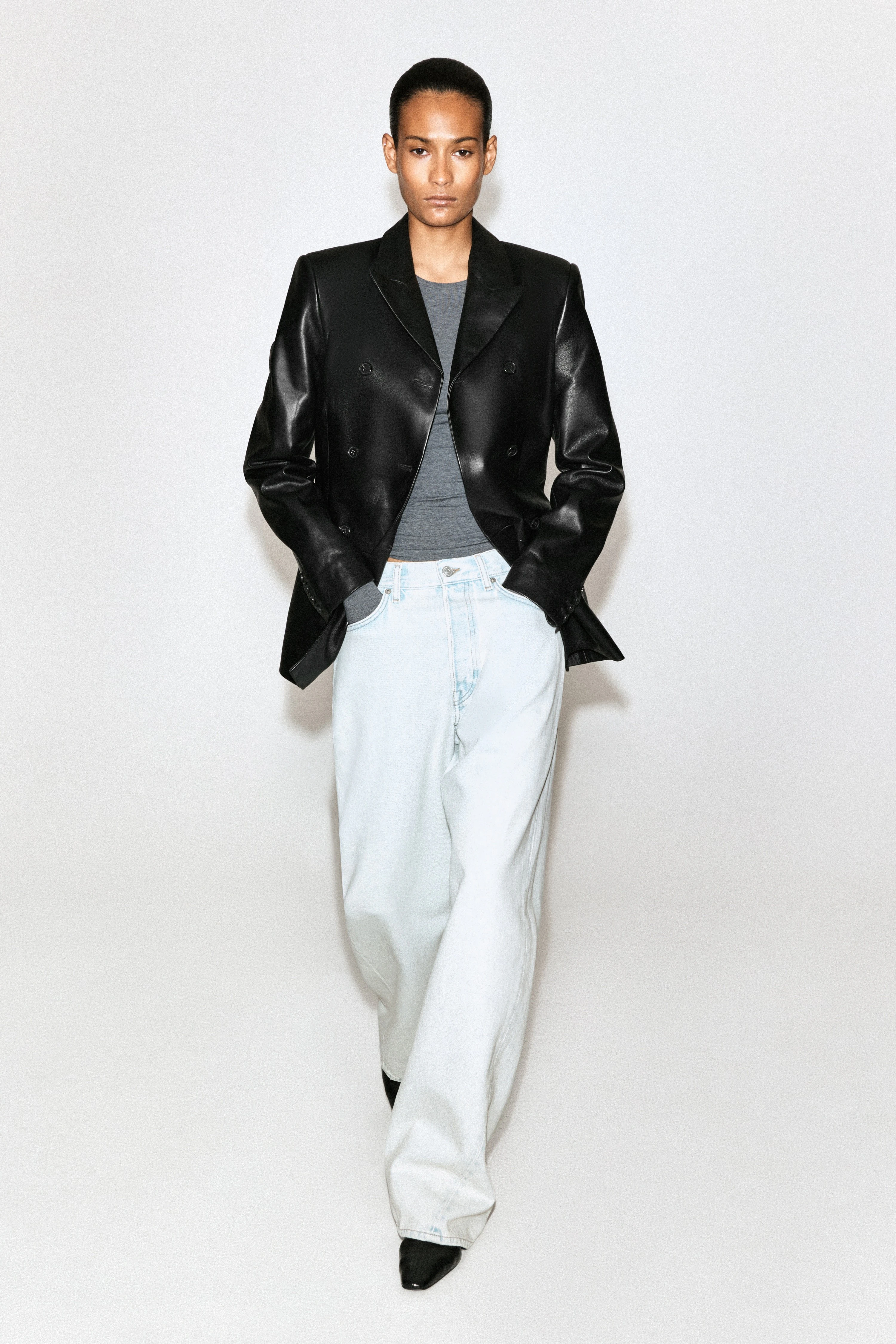 COTTON LONG-SLEEVED TOP - 3