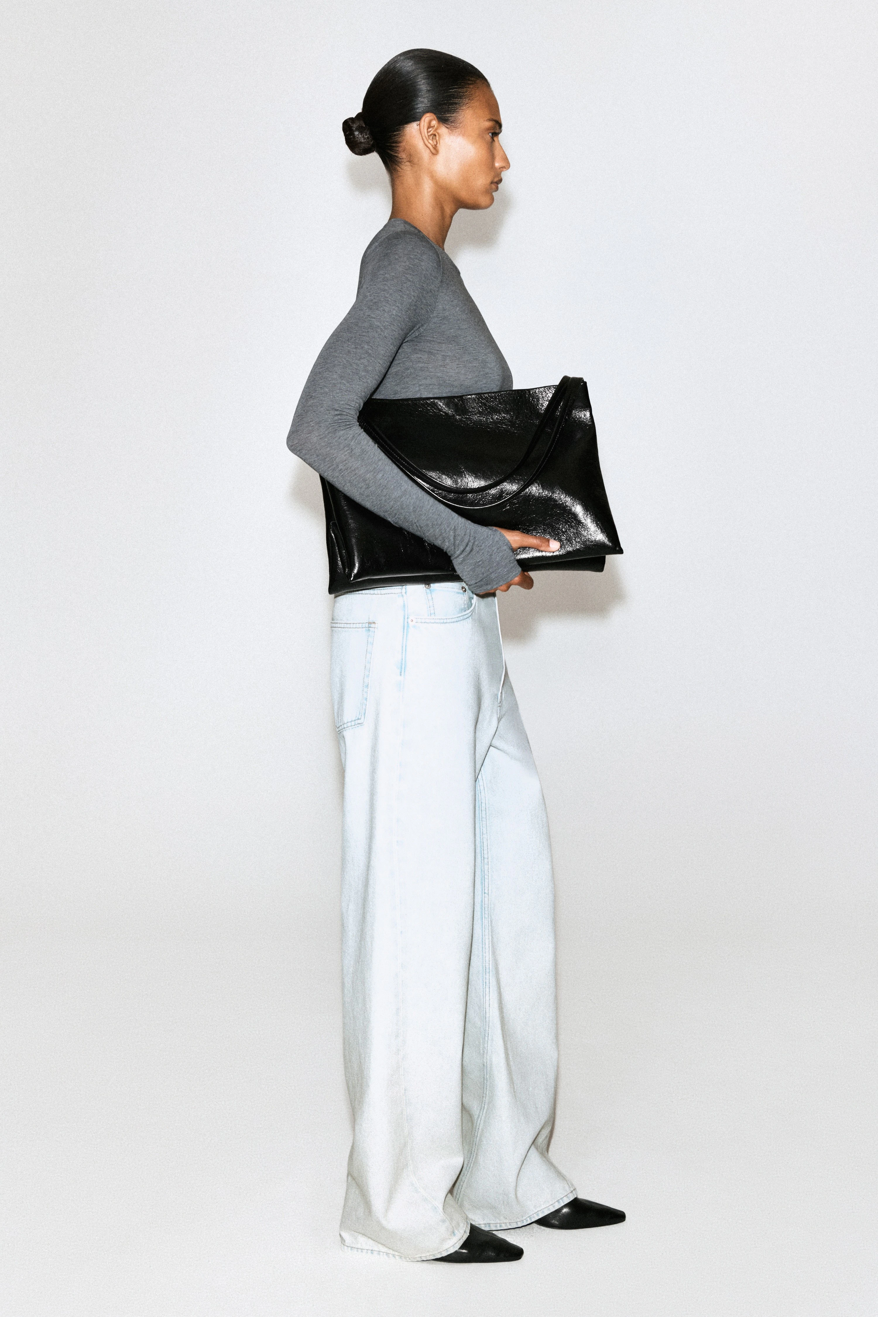 COTTON LONG-SLEEVED TOP - 5
