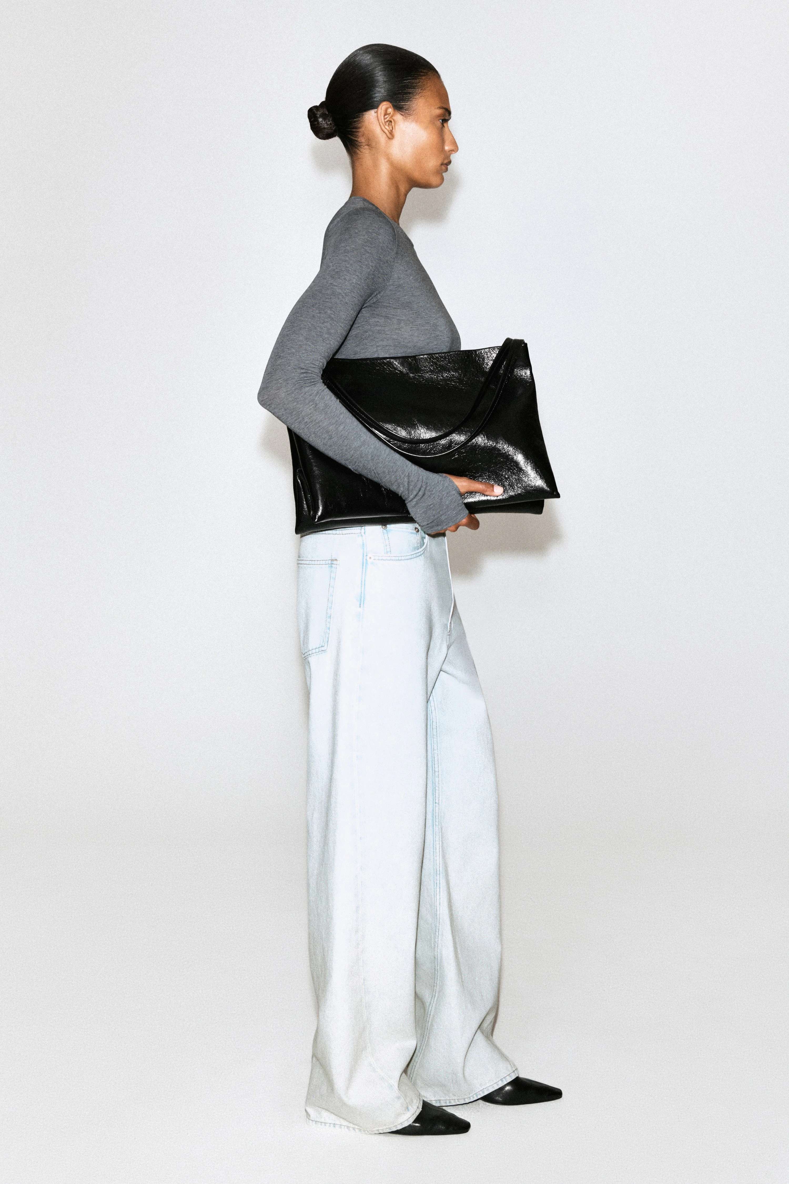 COTTON LONG-SLEEVED TOP - 5
