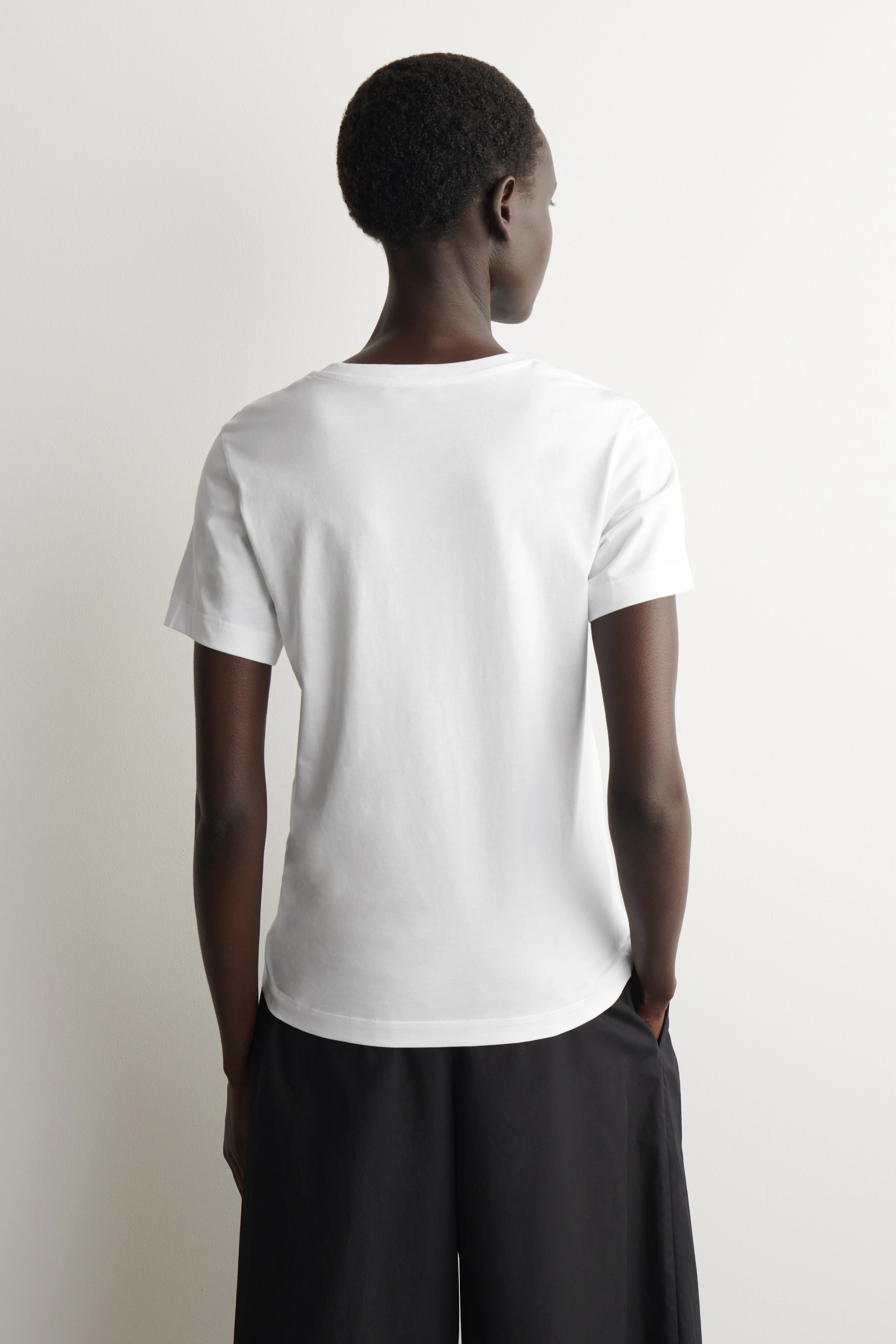 COTTON CREW-NECK T-SHIRT - 2