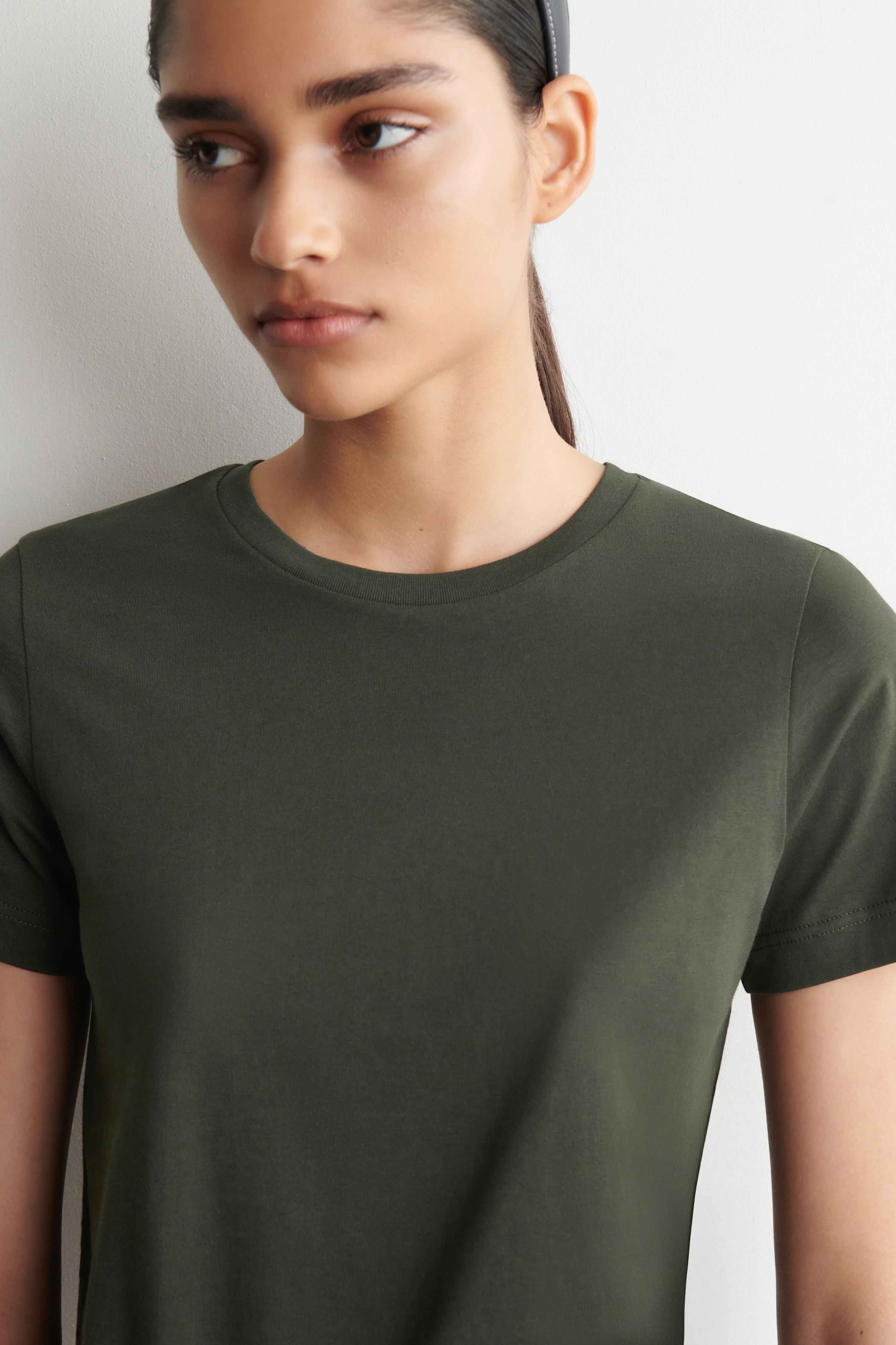 COTTON CREW-NECK T-SHIRT - 3