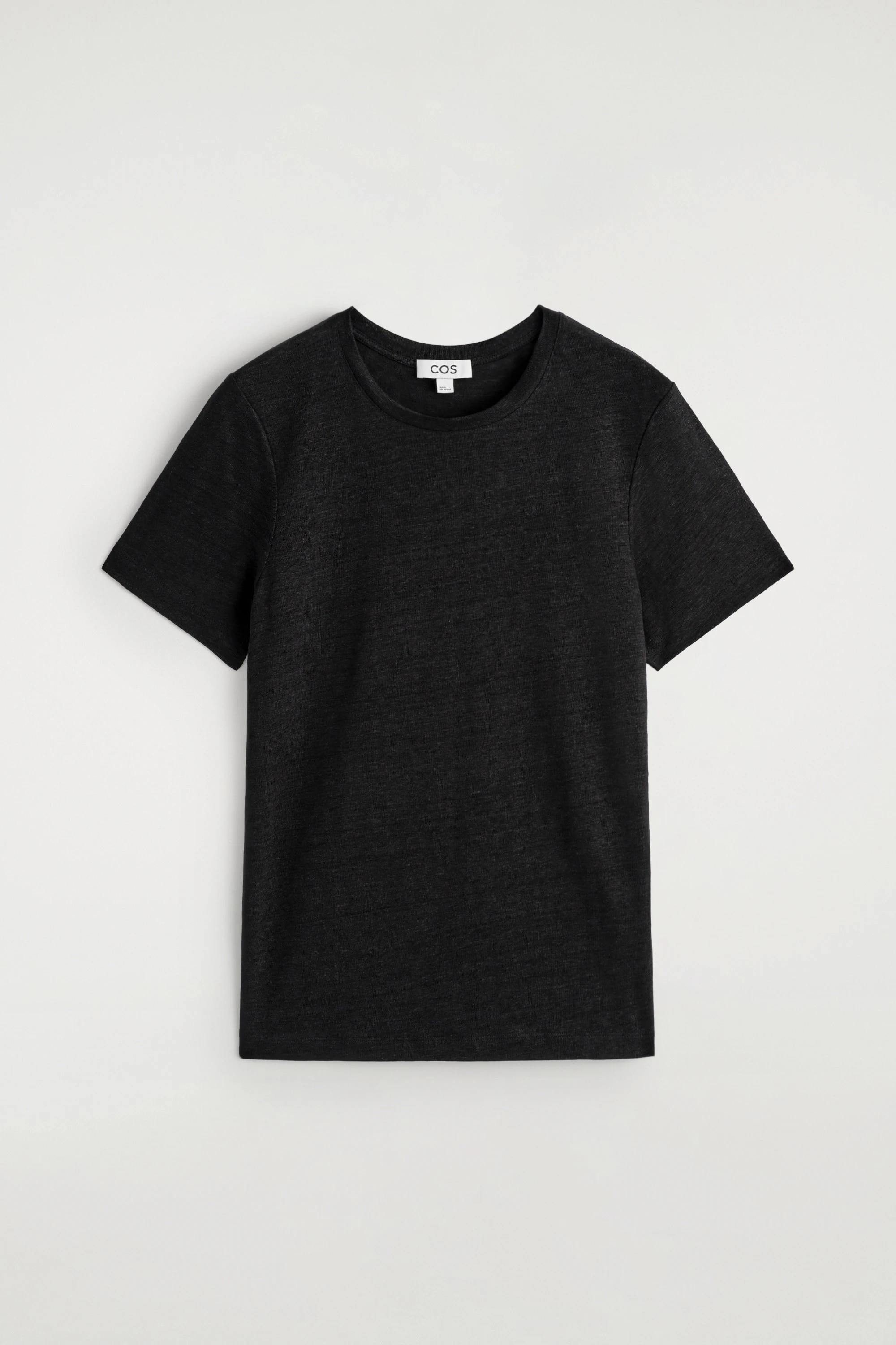 CREW-NECK LINEN T-SHIRT - 5
