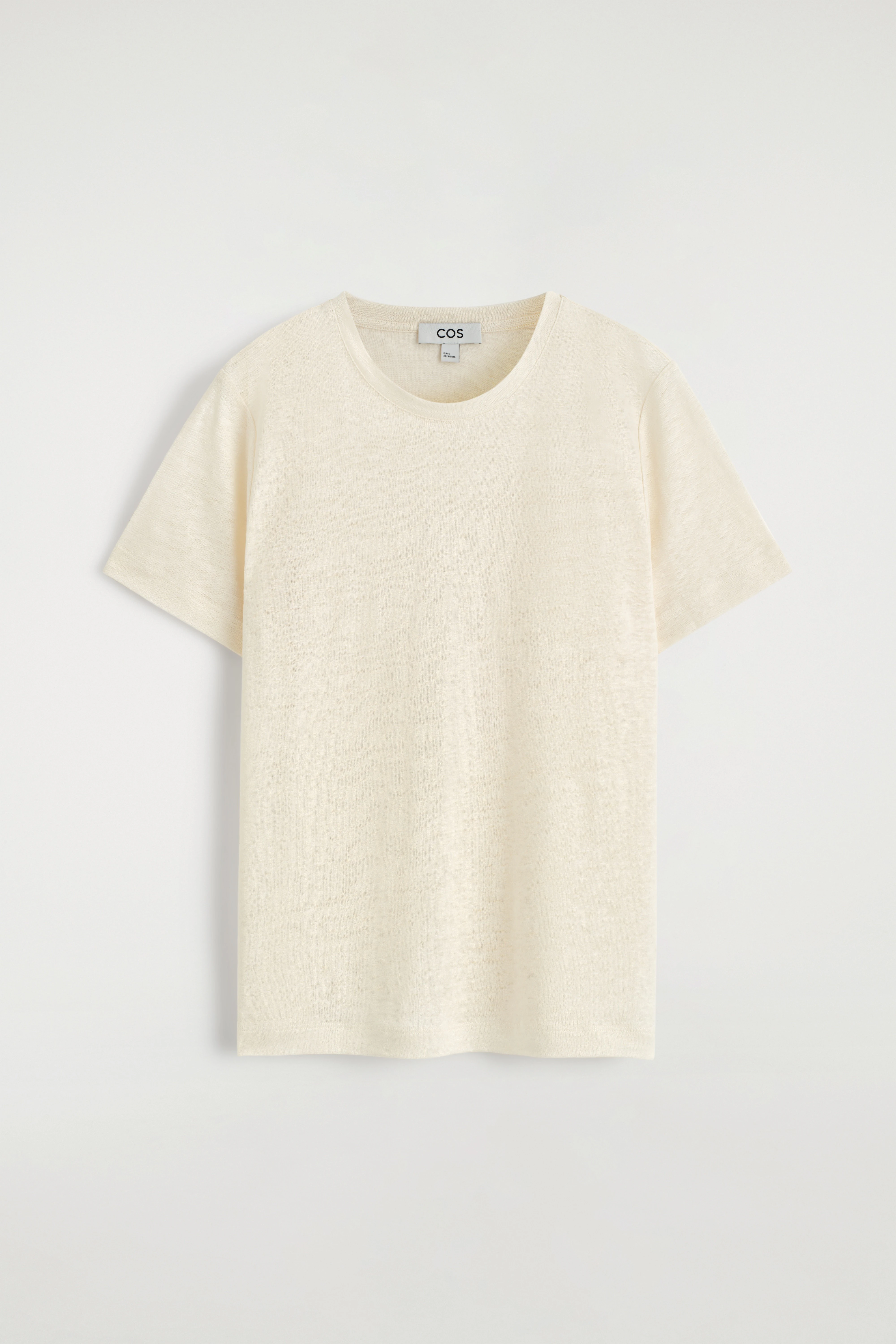 CREW-NECK LINEN T-SHIRT - 5
