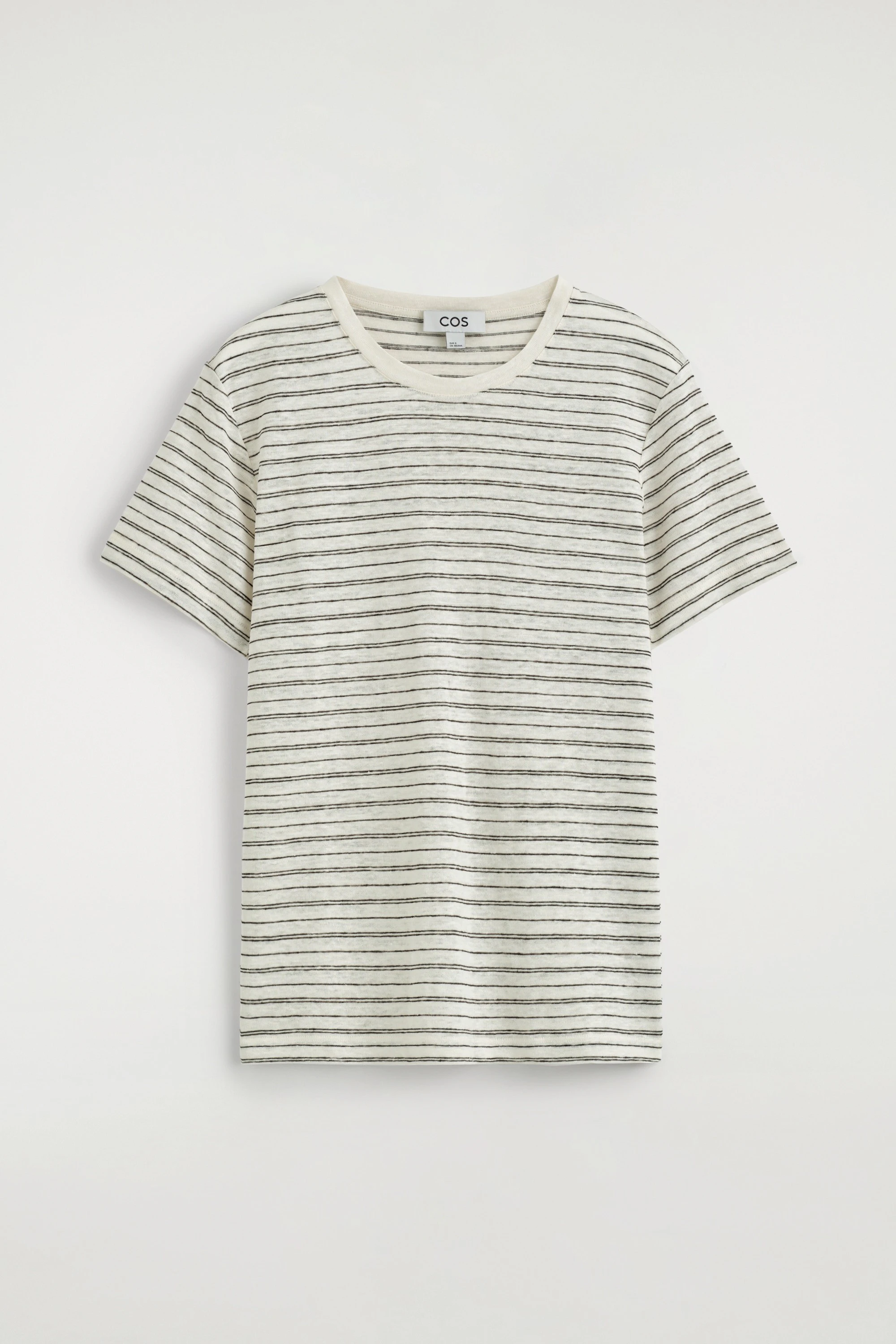 CREW-NECK LINEN T-SHIRT - 5