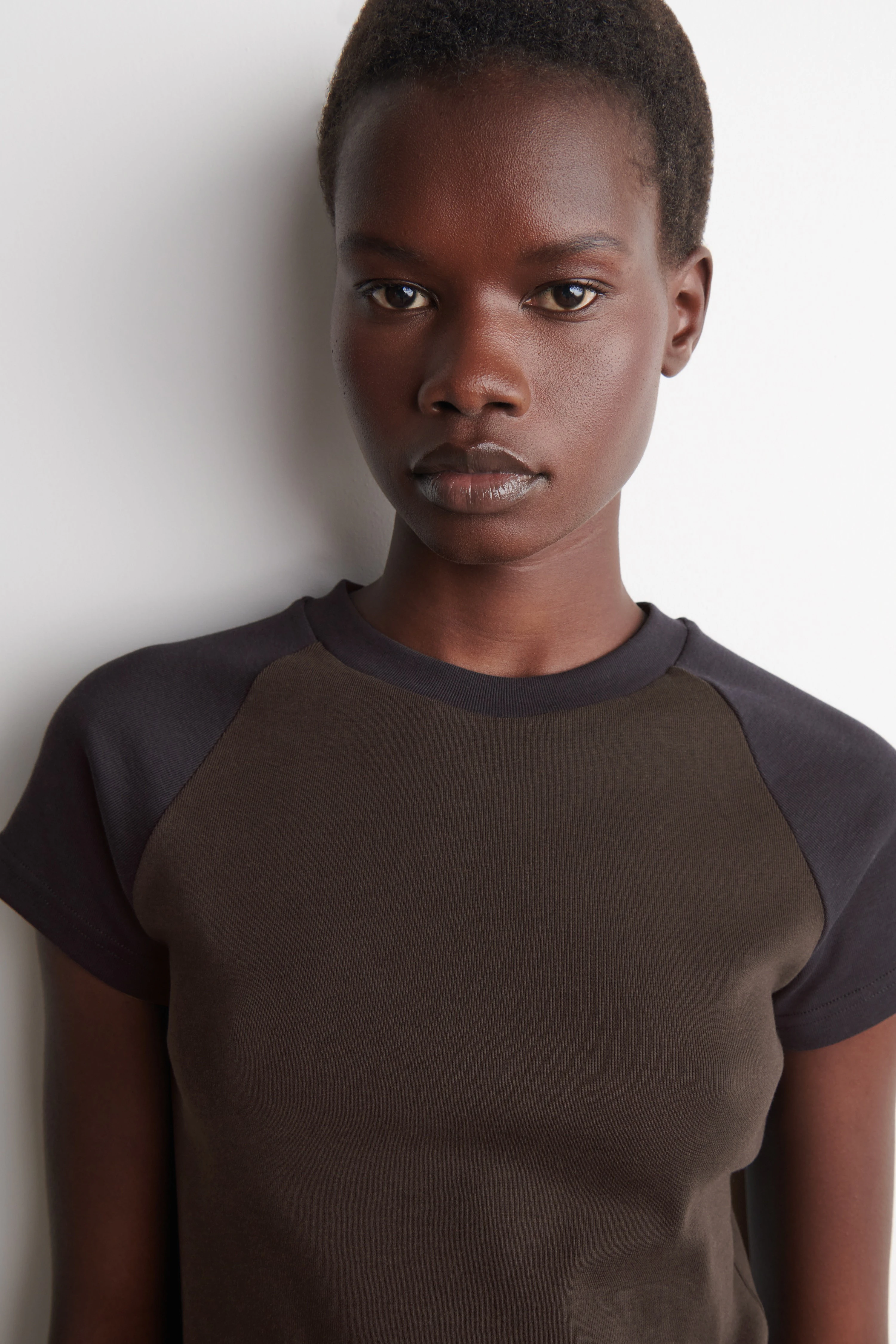SLIM COTTON RAGLAN T-SHIRT - 5