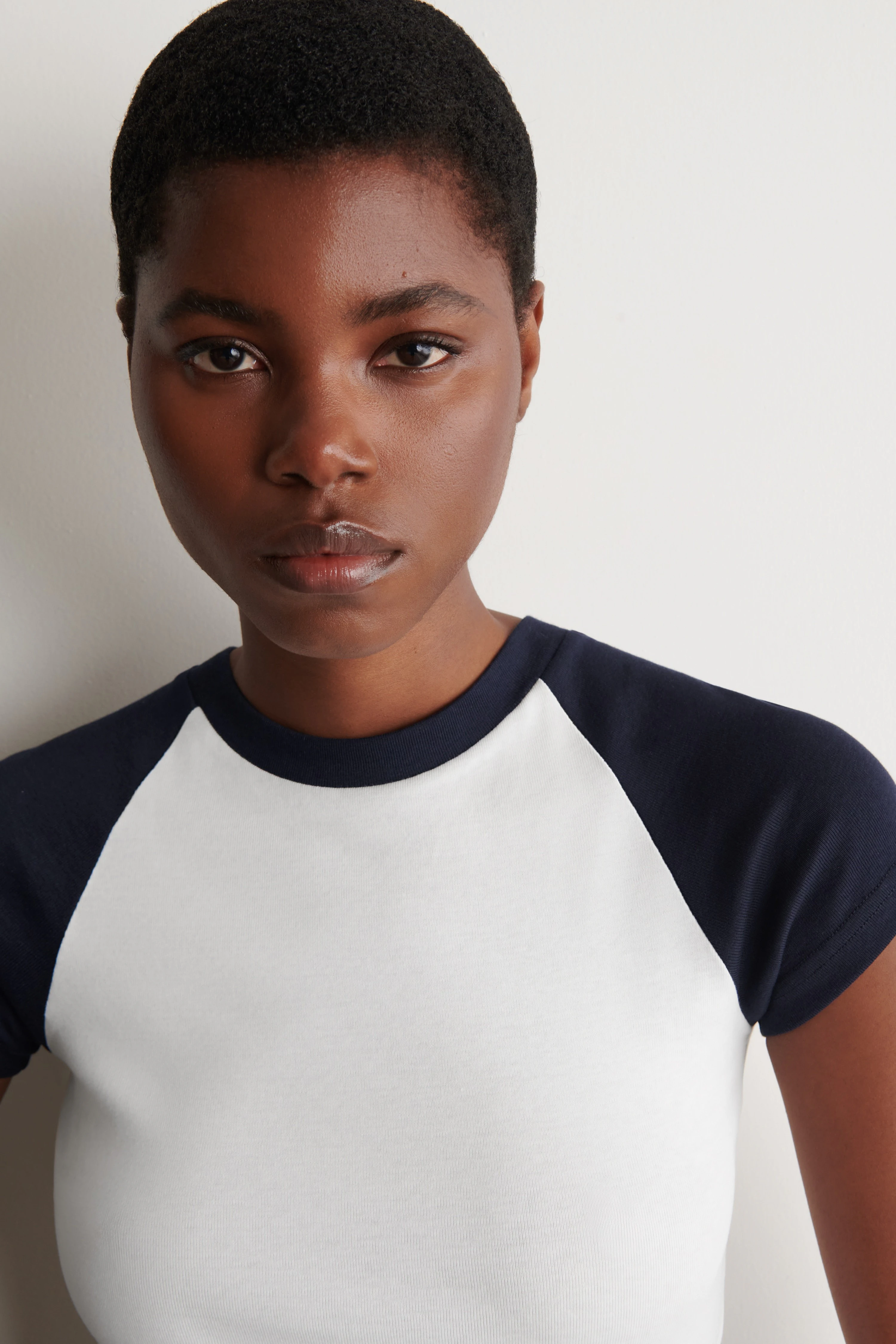 SLIM COTTON RAGLAN T-SHIRT - 5