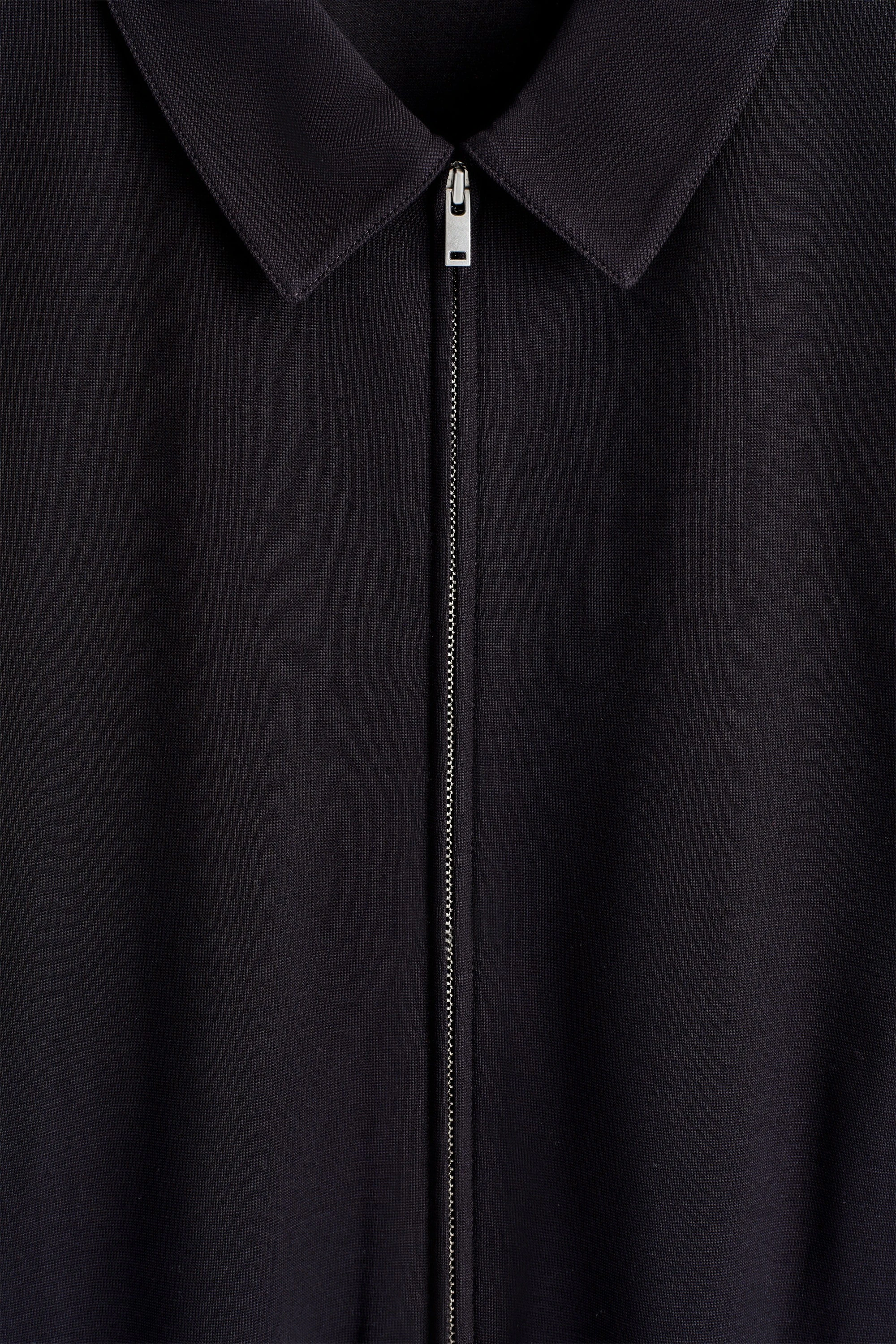 ZIPPED BLOUSON JACKET - 7