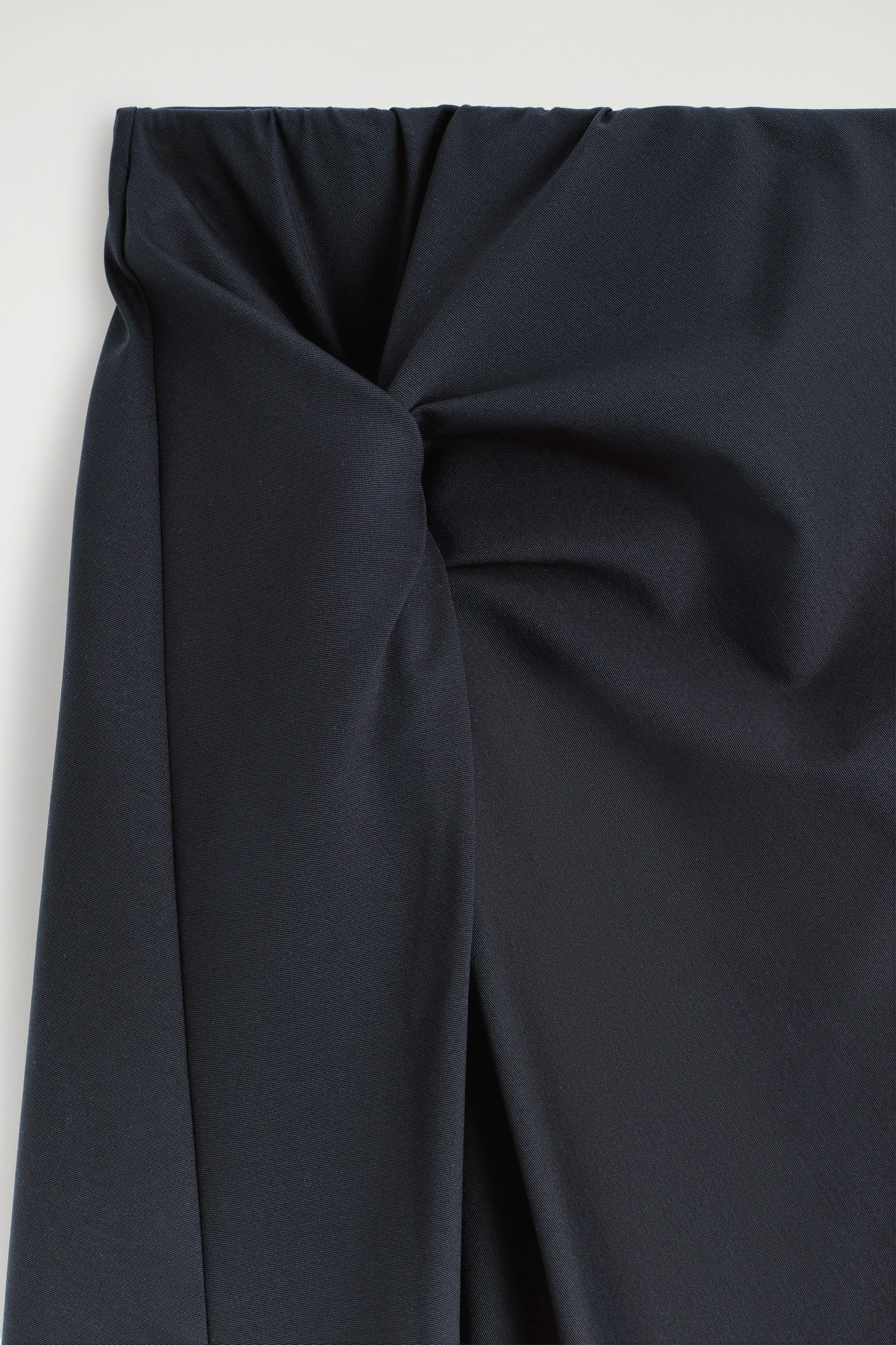TWIST-DETAIL JERSEY MIDI SKIRT - 6