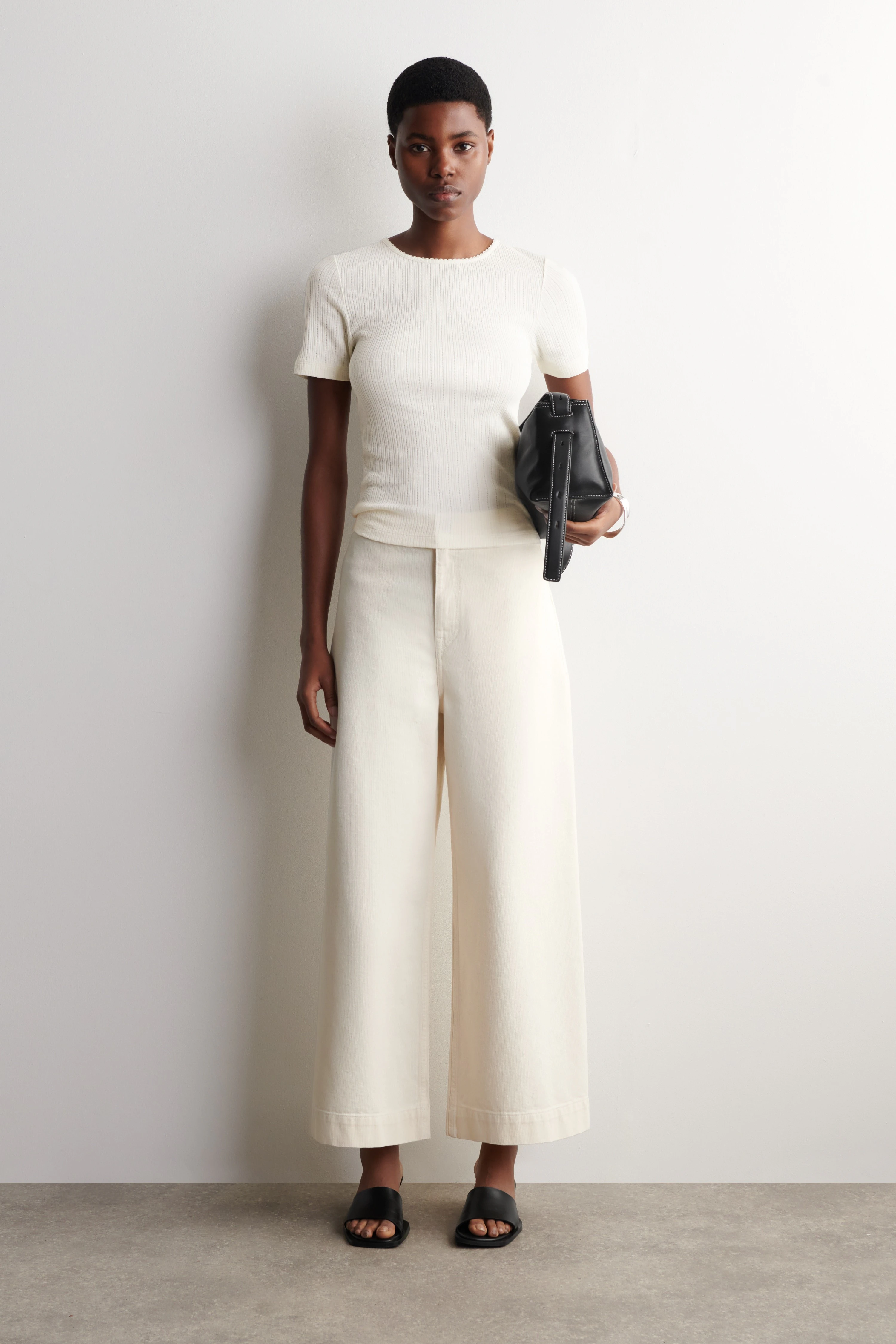 POINTELLE-KNIT T-SHIRT - 3