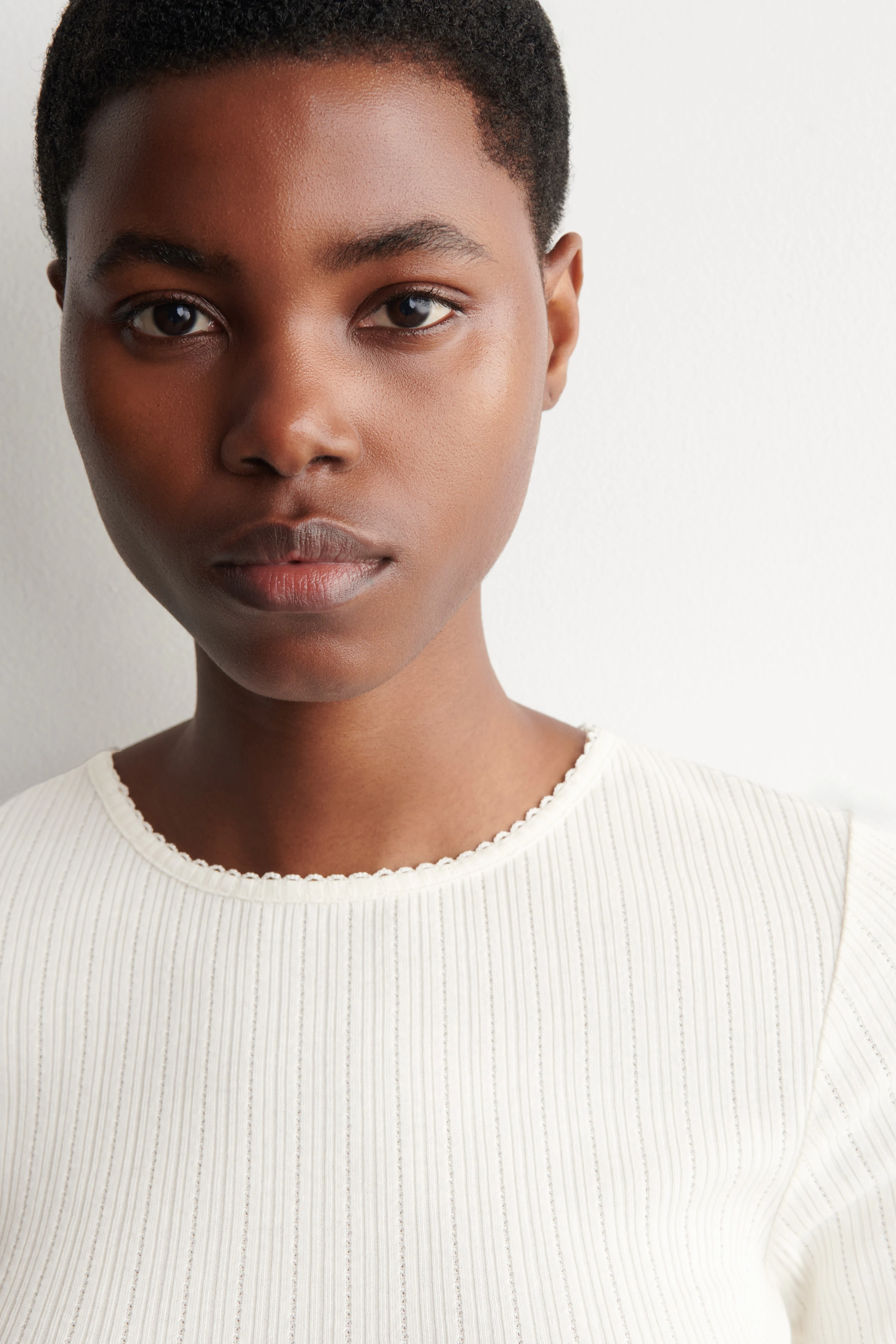 POINTELLE-KNIT T-SHIRT - 5