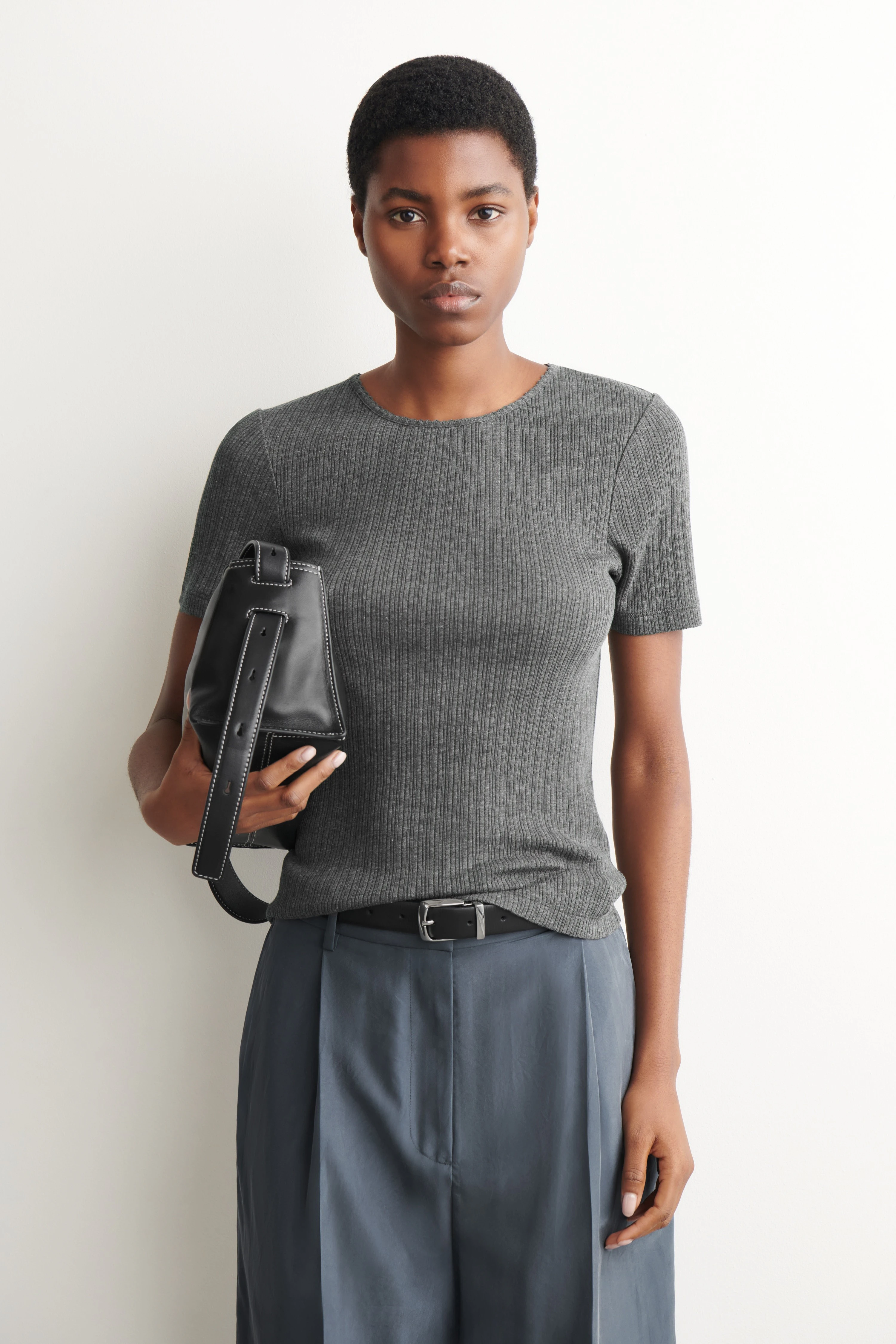 POINTELLE-KNIT T-SHIRT - 1