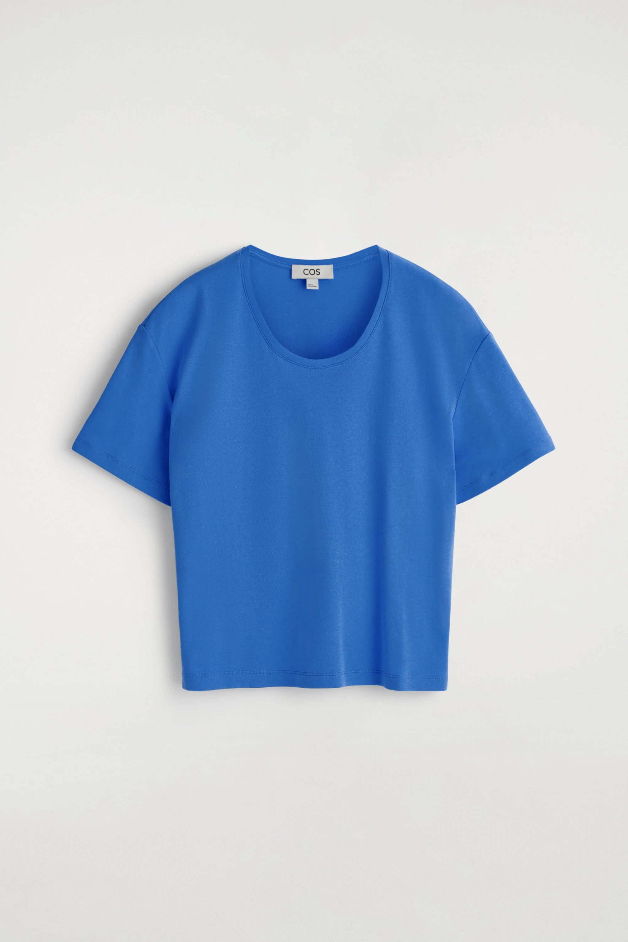 SCOOP-NECK COTTON T-SHIRT - 5