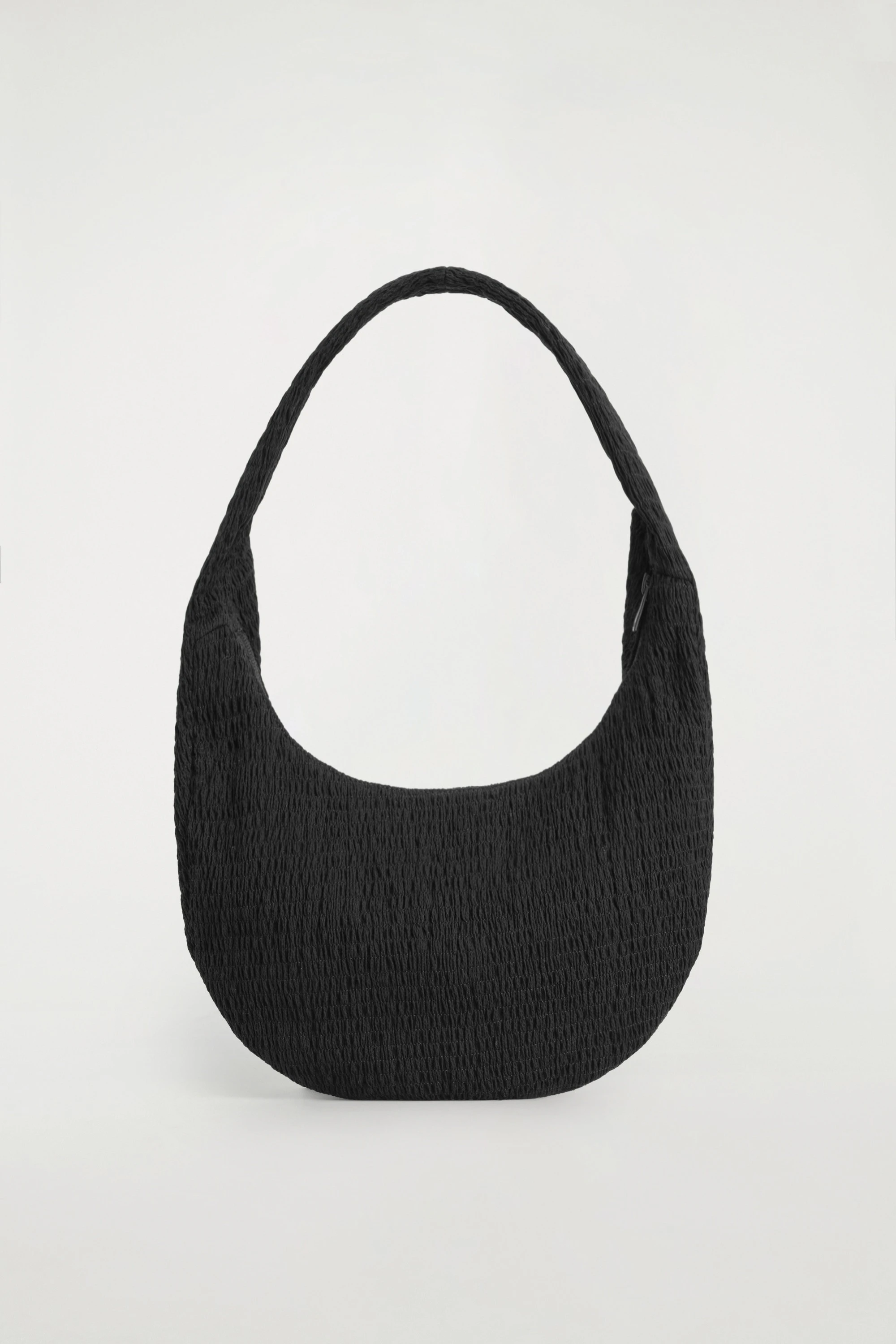 SMOCKED SHOULDER BAG - 3