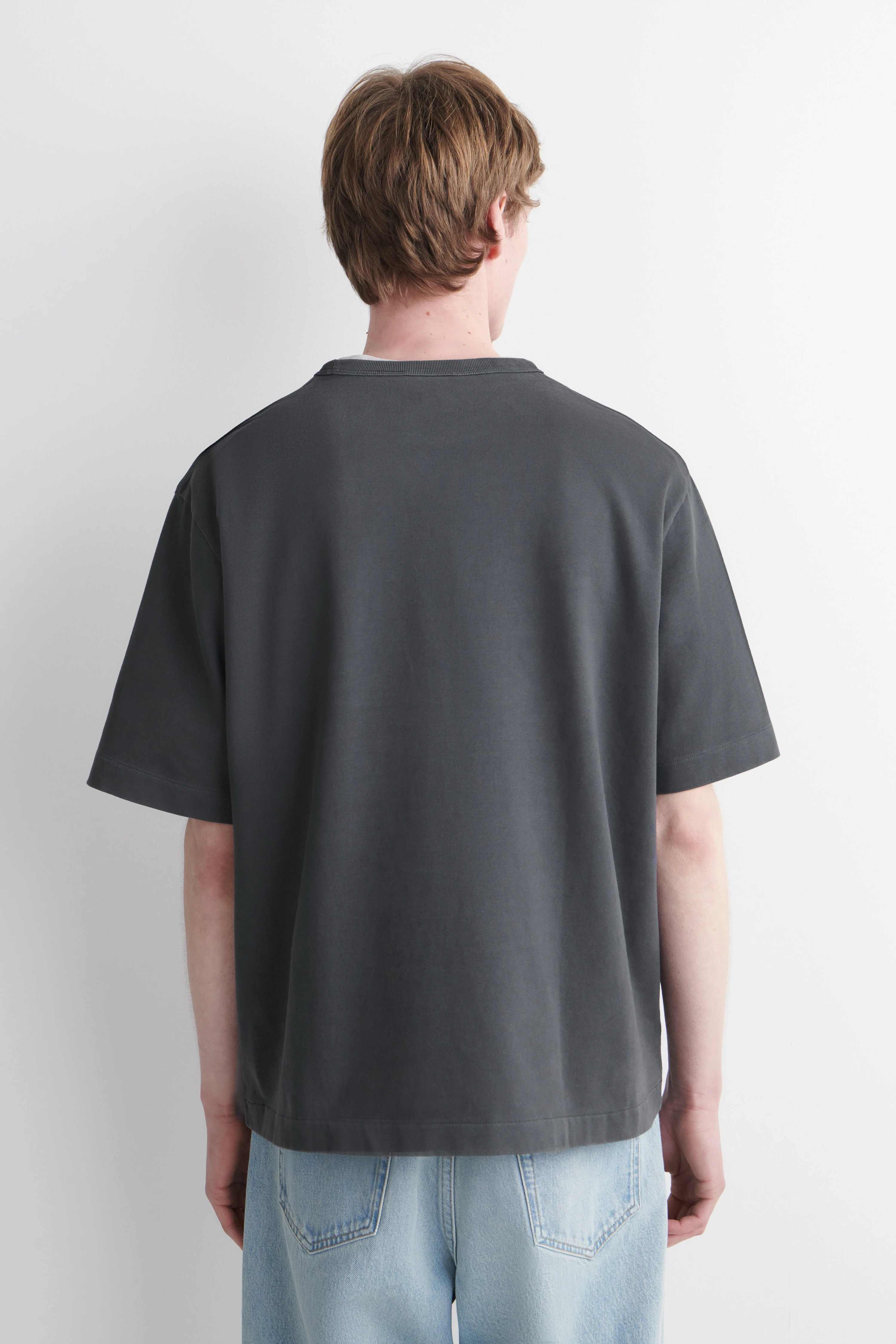RELAXED HEAVYWEIGHT WASHED-COTTON T-SHIRT - 2