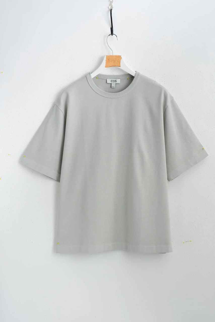 ASH WASHED HEAVYWEIGHT TEE - 1