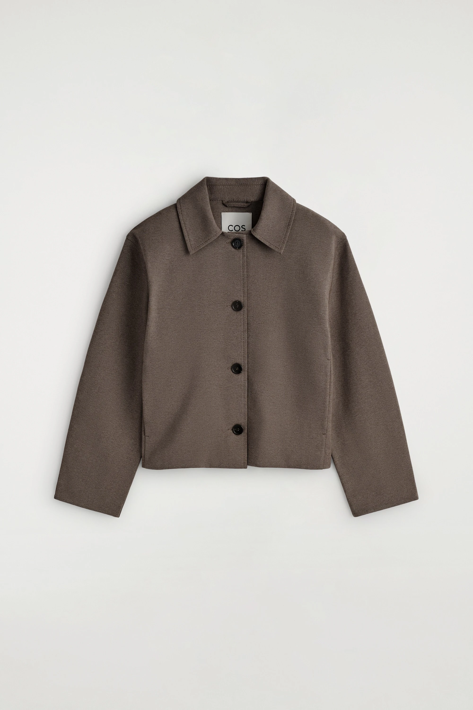 ROUNDED JERSEY JACKET - 6