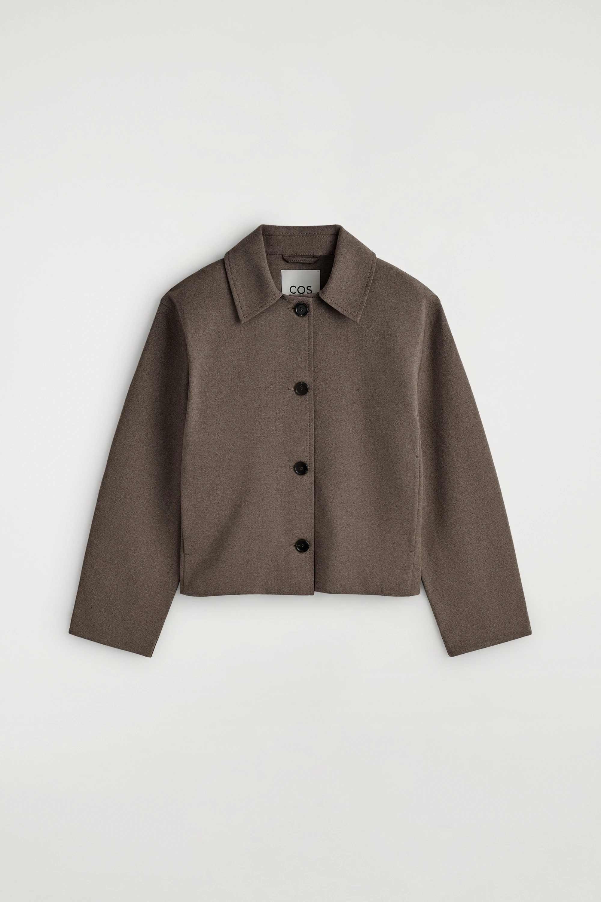 ROUNDED JERSEY JACKET - 6