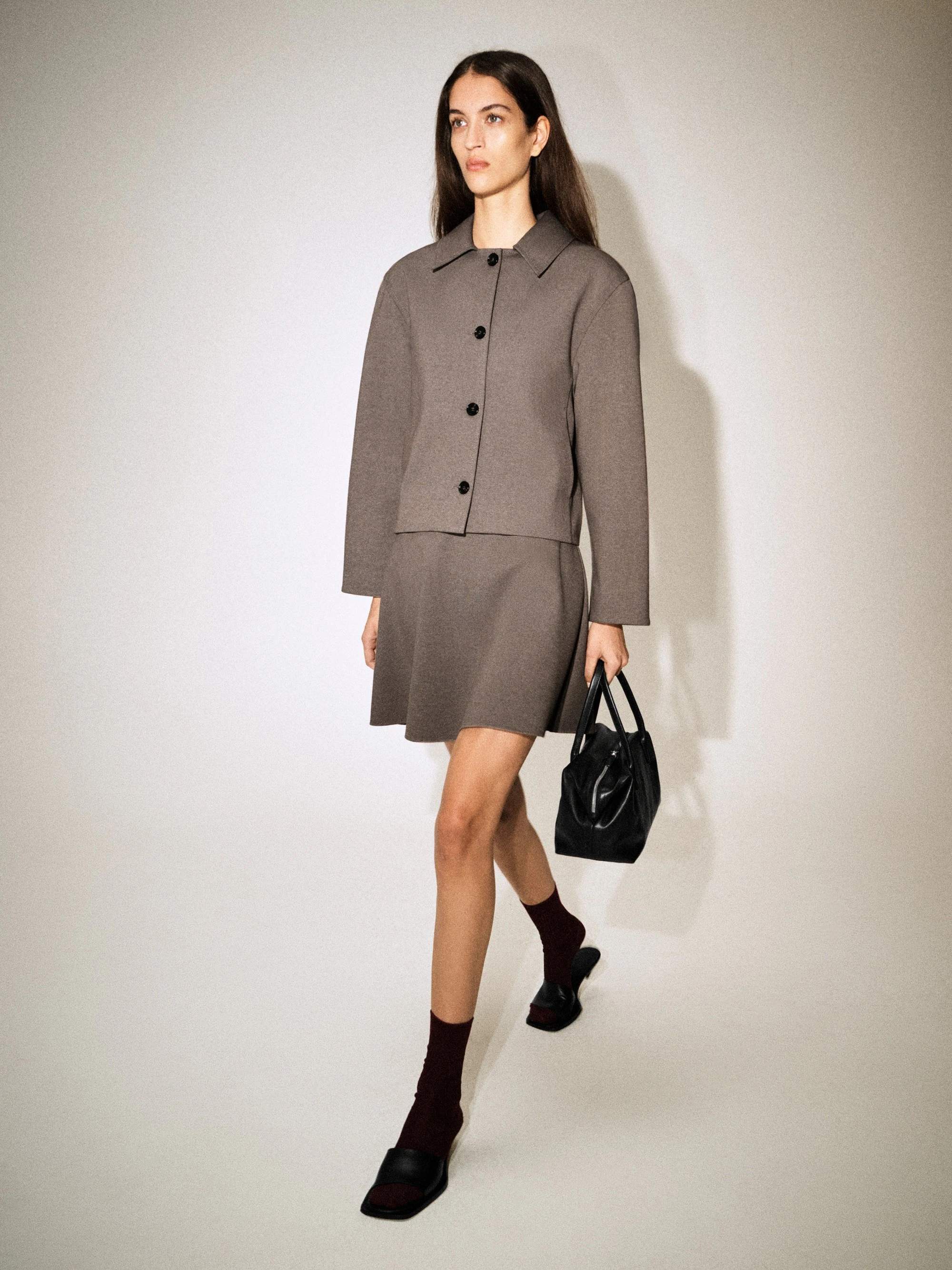 ROUNDED JERSEY JACKET - 8