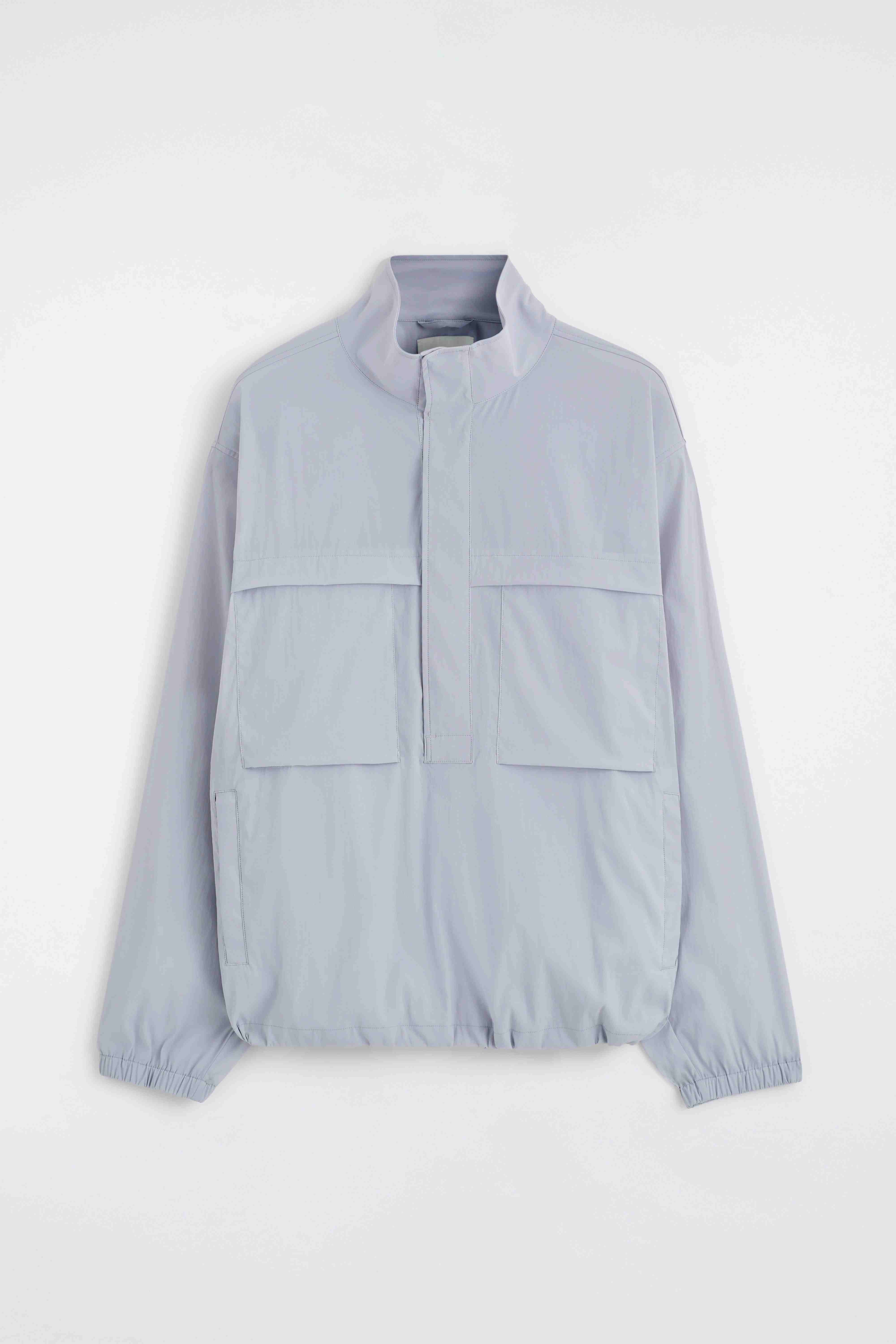 OVERSIZED WATER-RESISTANT ANORAK JACKET - 7