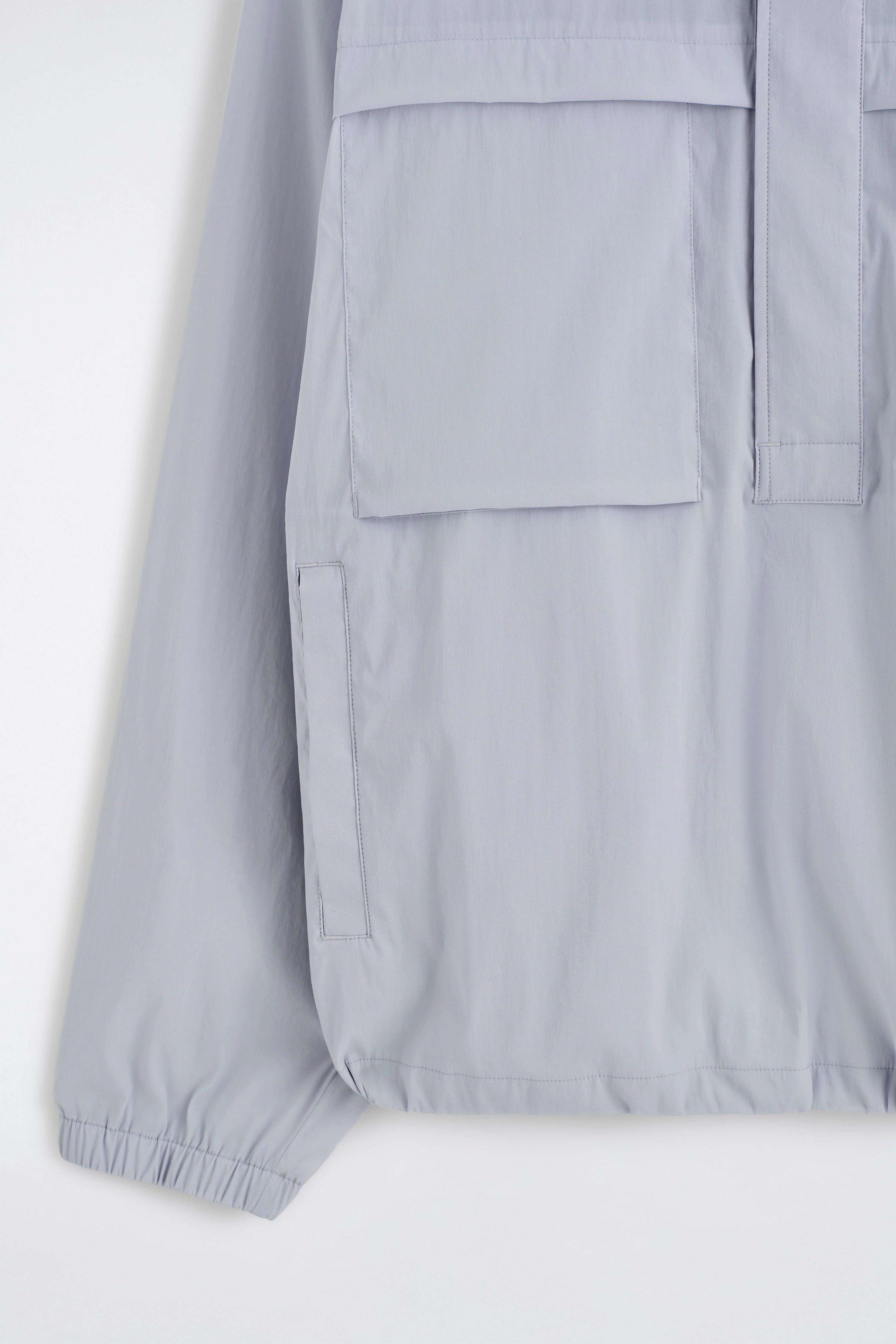 OVERSIZED WATER-RESISTANT ANORAK JACKET - 8