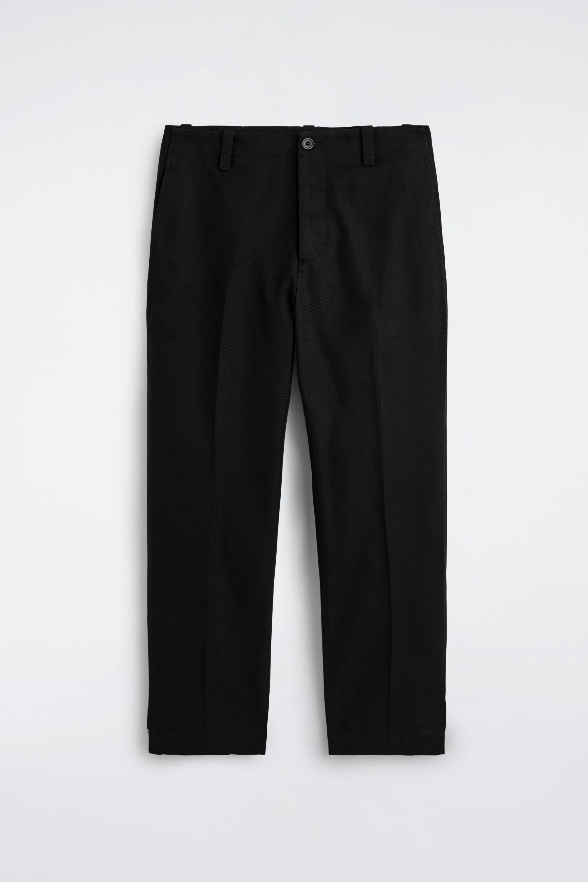 COTTON-CANVAS REGULAR-FIT STRAIGHT-LEG CHINOS - 6
