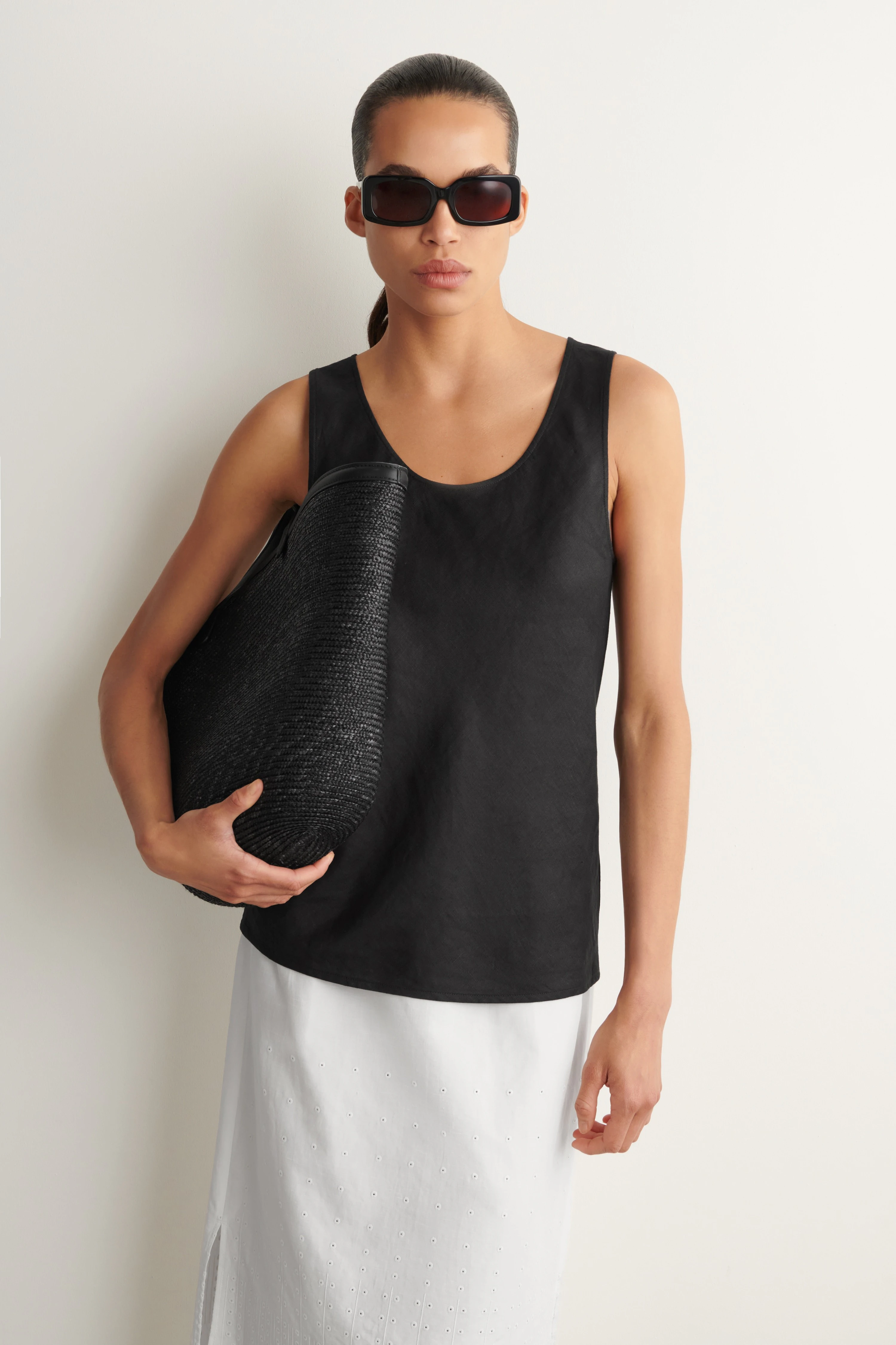 LINEN TANK TOP