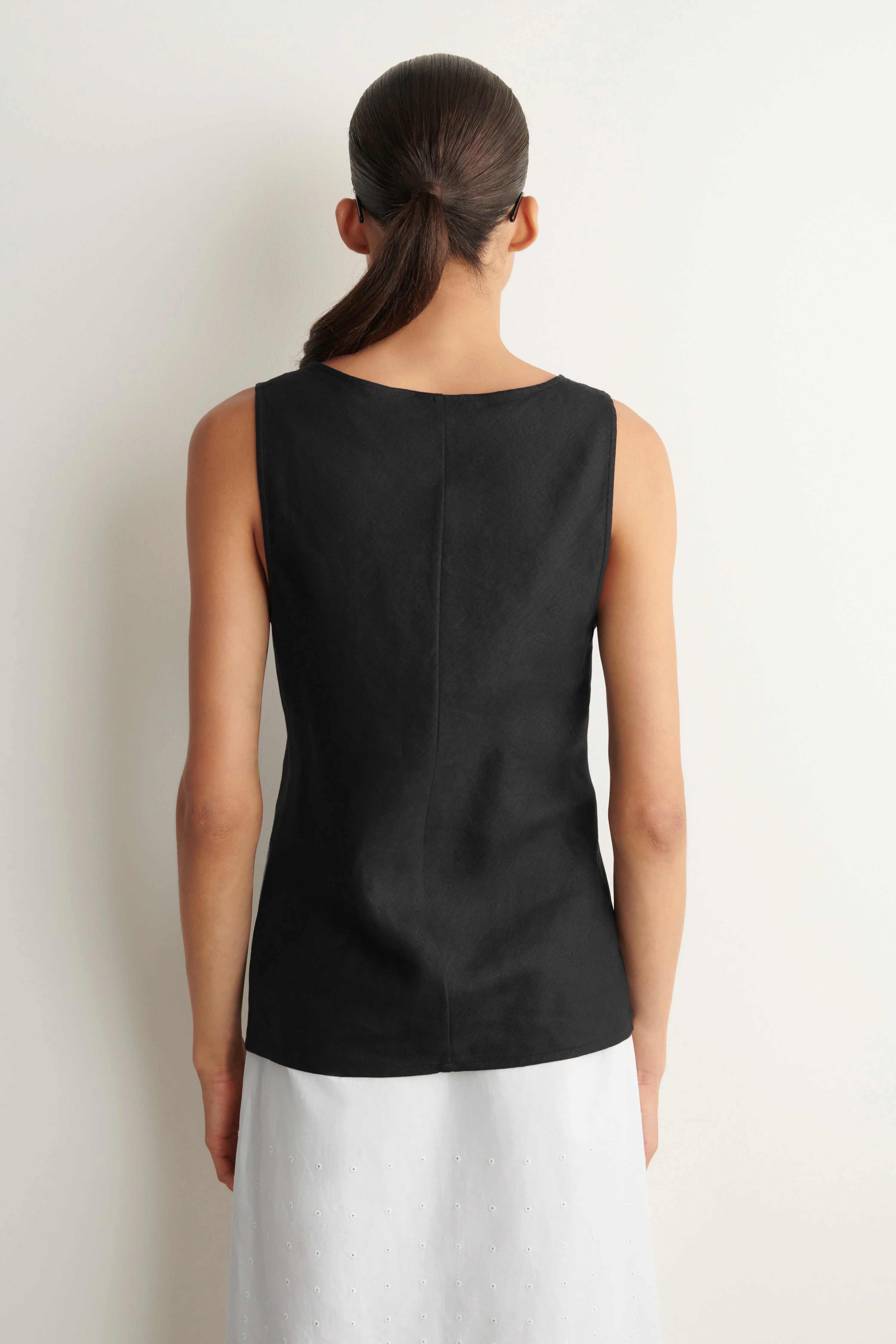 LINEN TANK TOP - 2