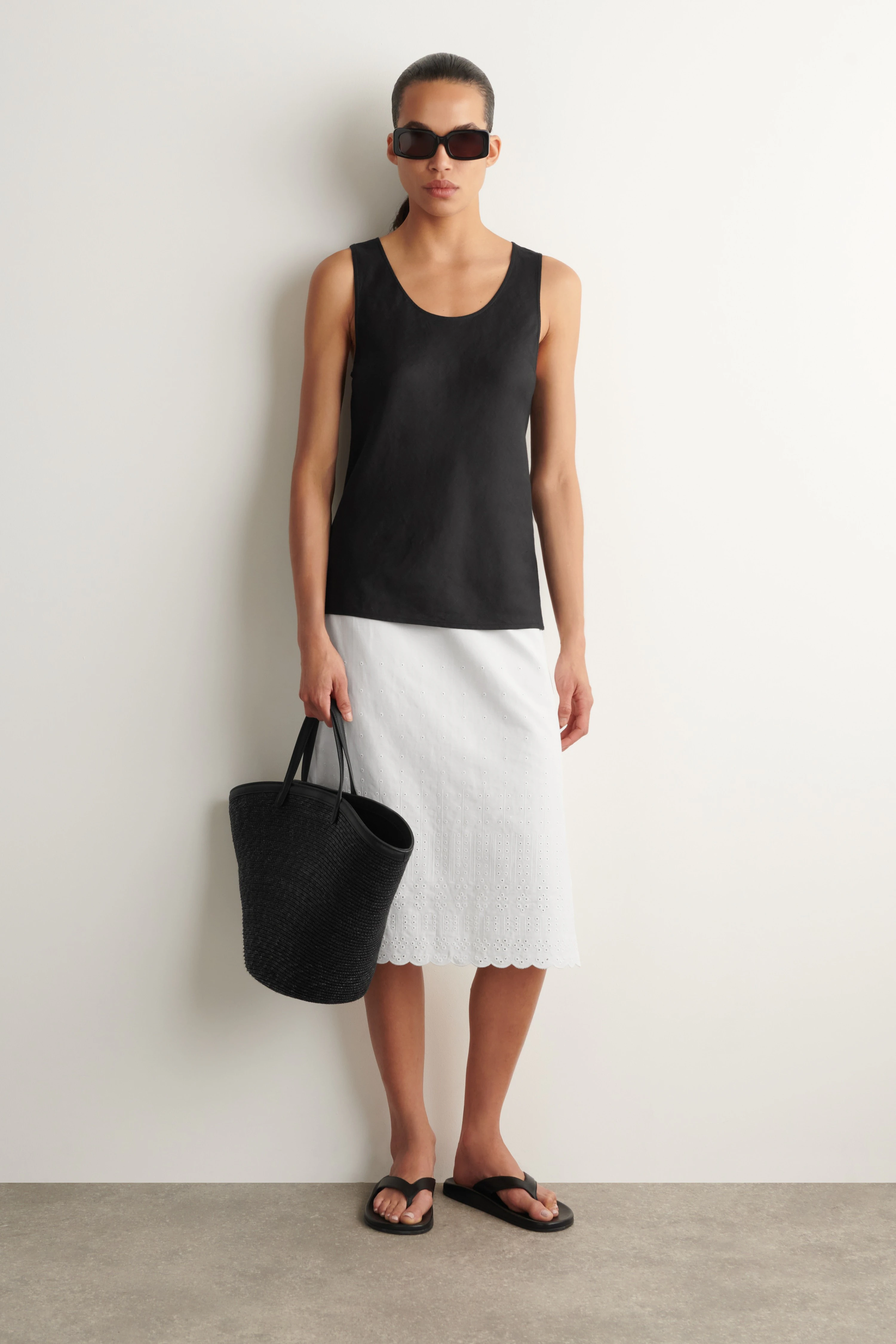 LINEN TANK TOP - 3