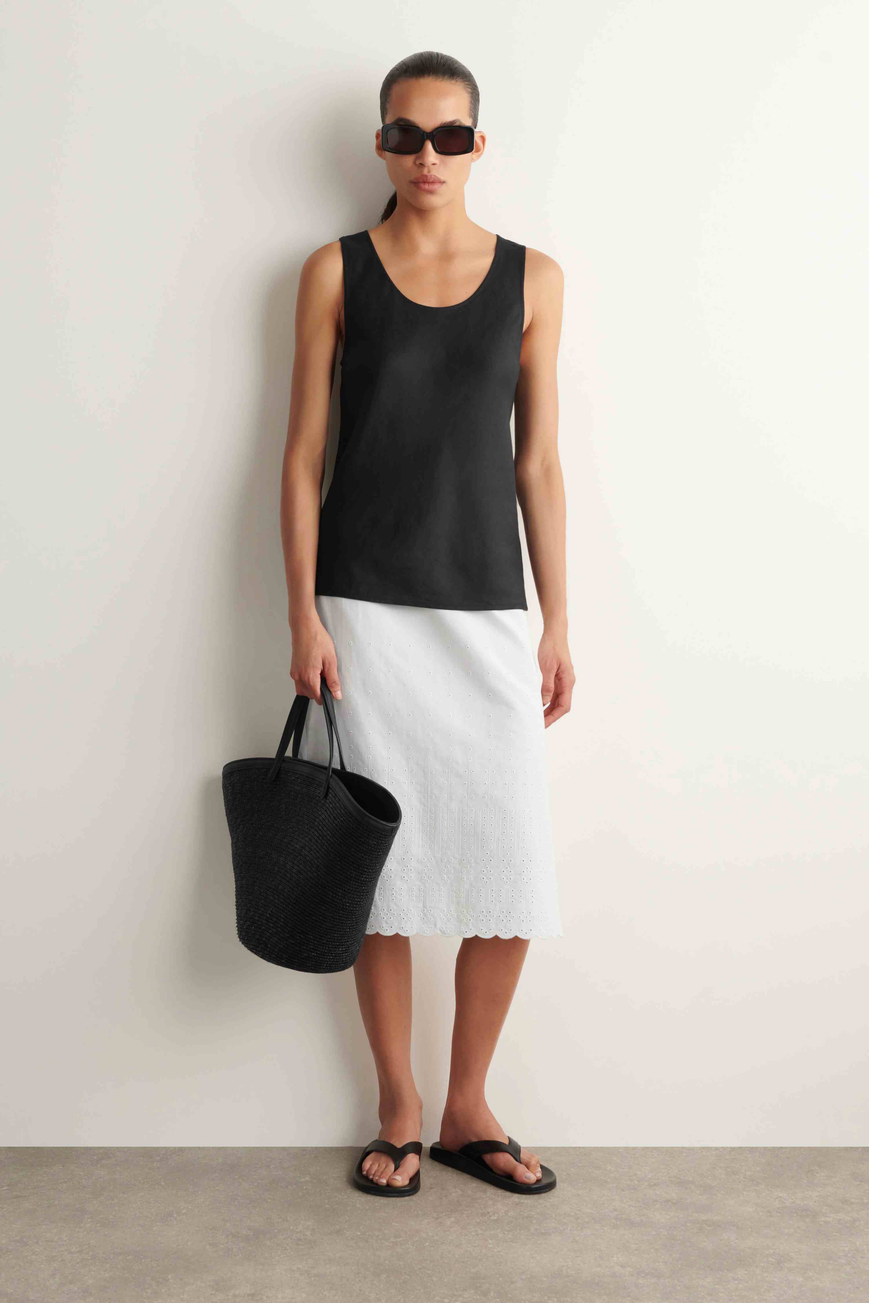 LINEN TANK TOP - 3