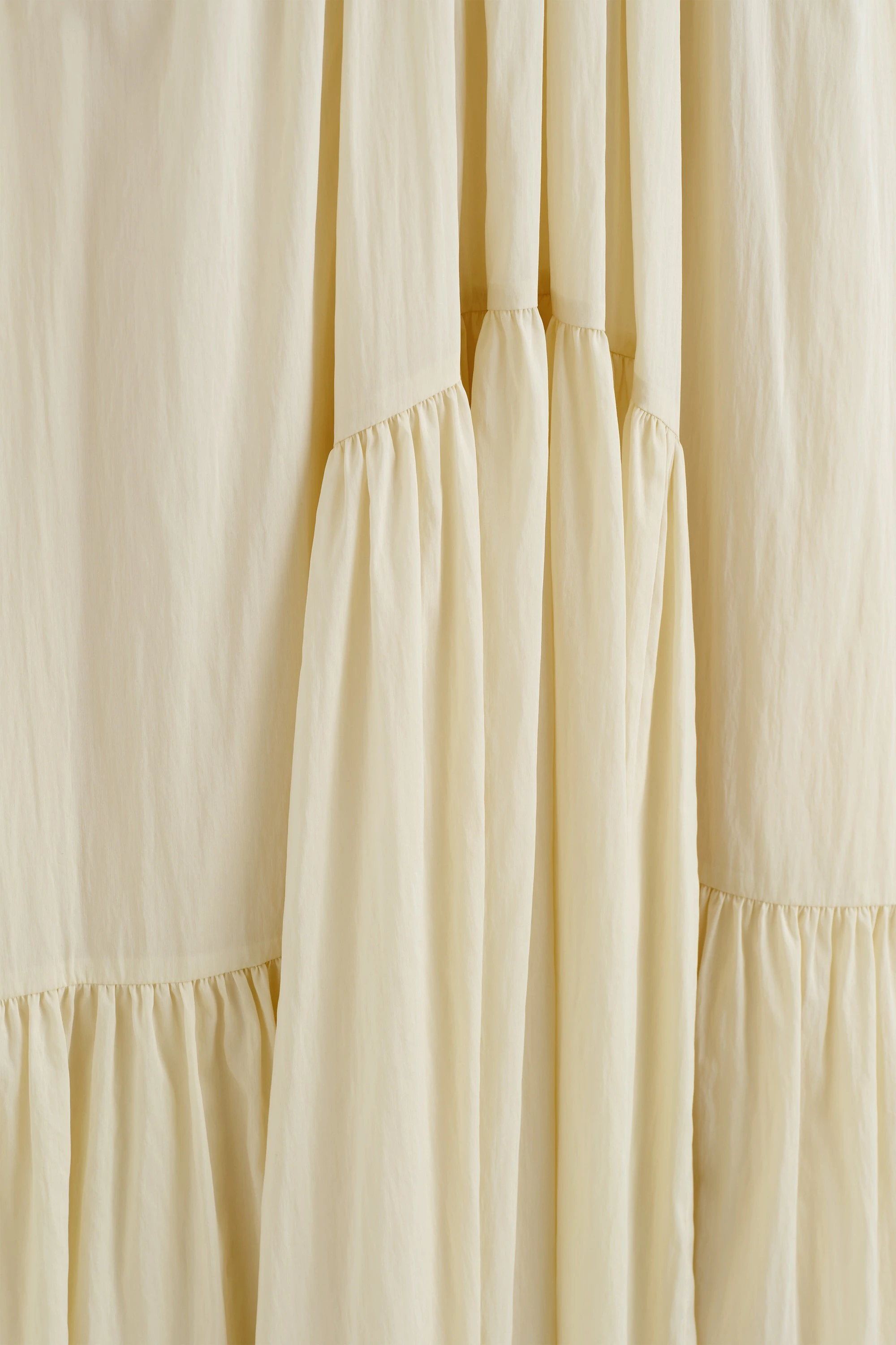 SLEEVELESS GATHERED MIDI DRESS - 6