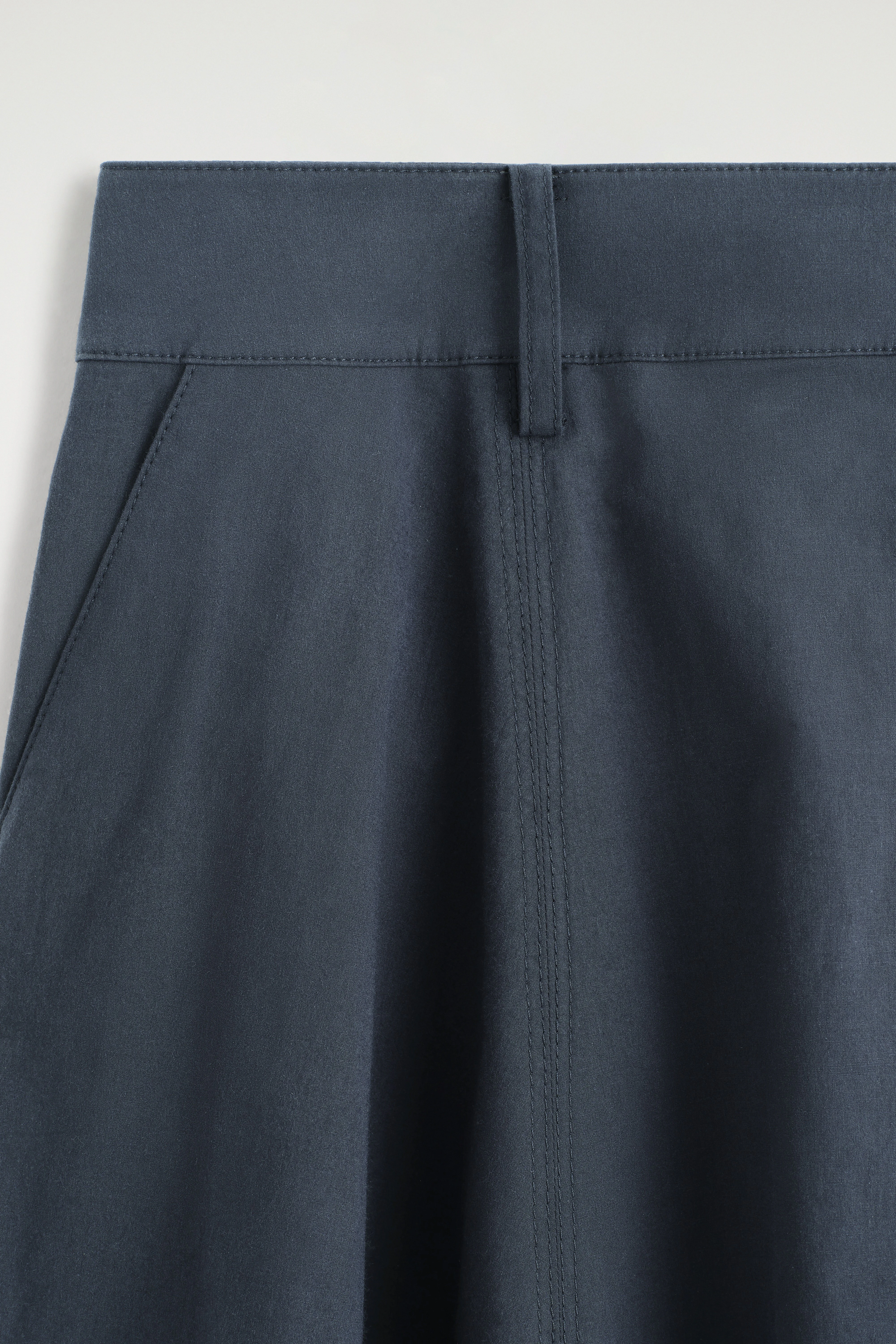 VOLUMINOUS COTTON MIDI SKIRT - 7