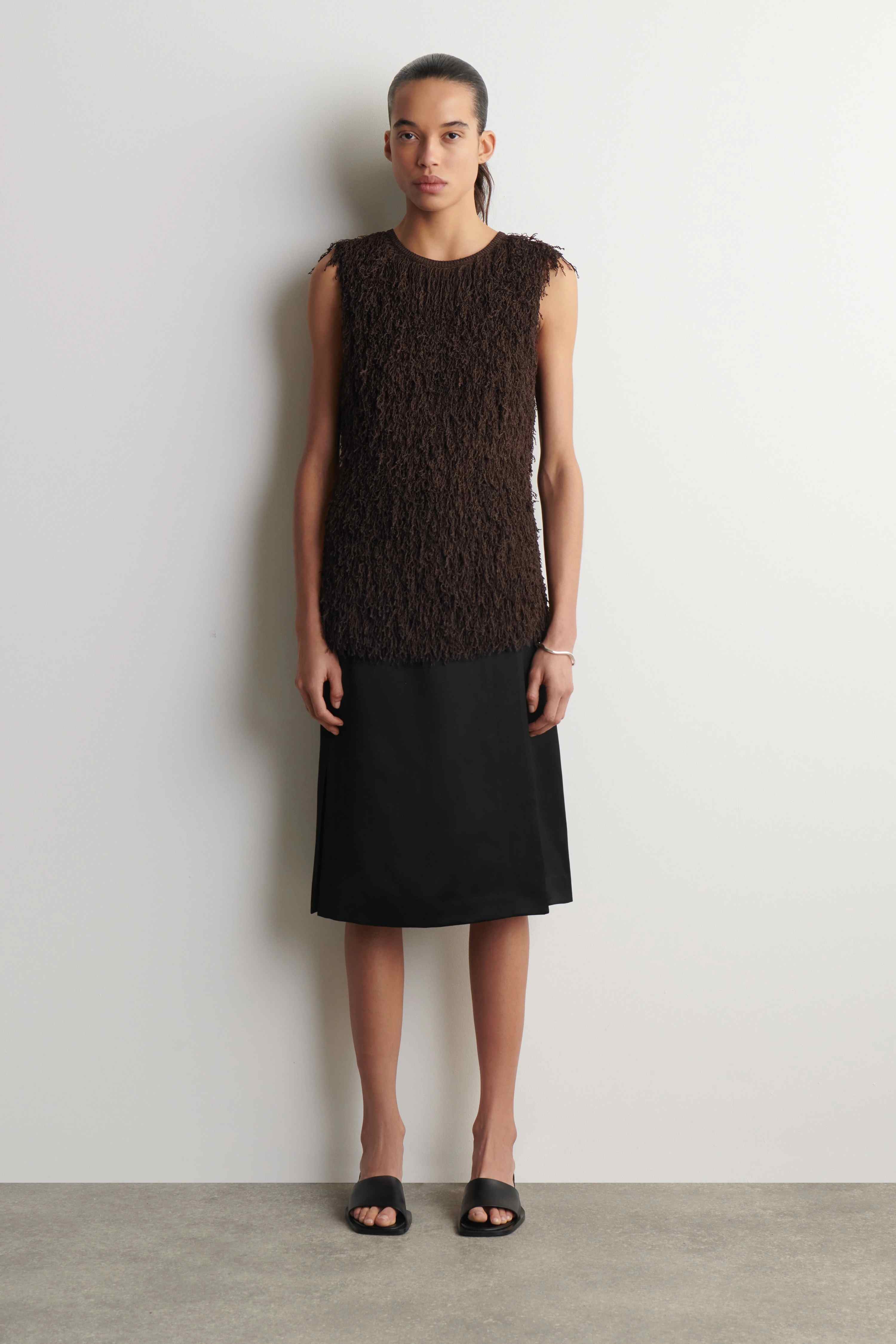 FRINGED KNITTED TOP - 3