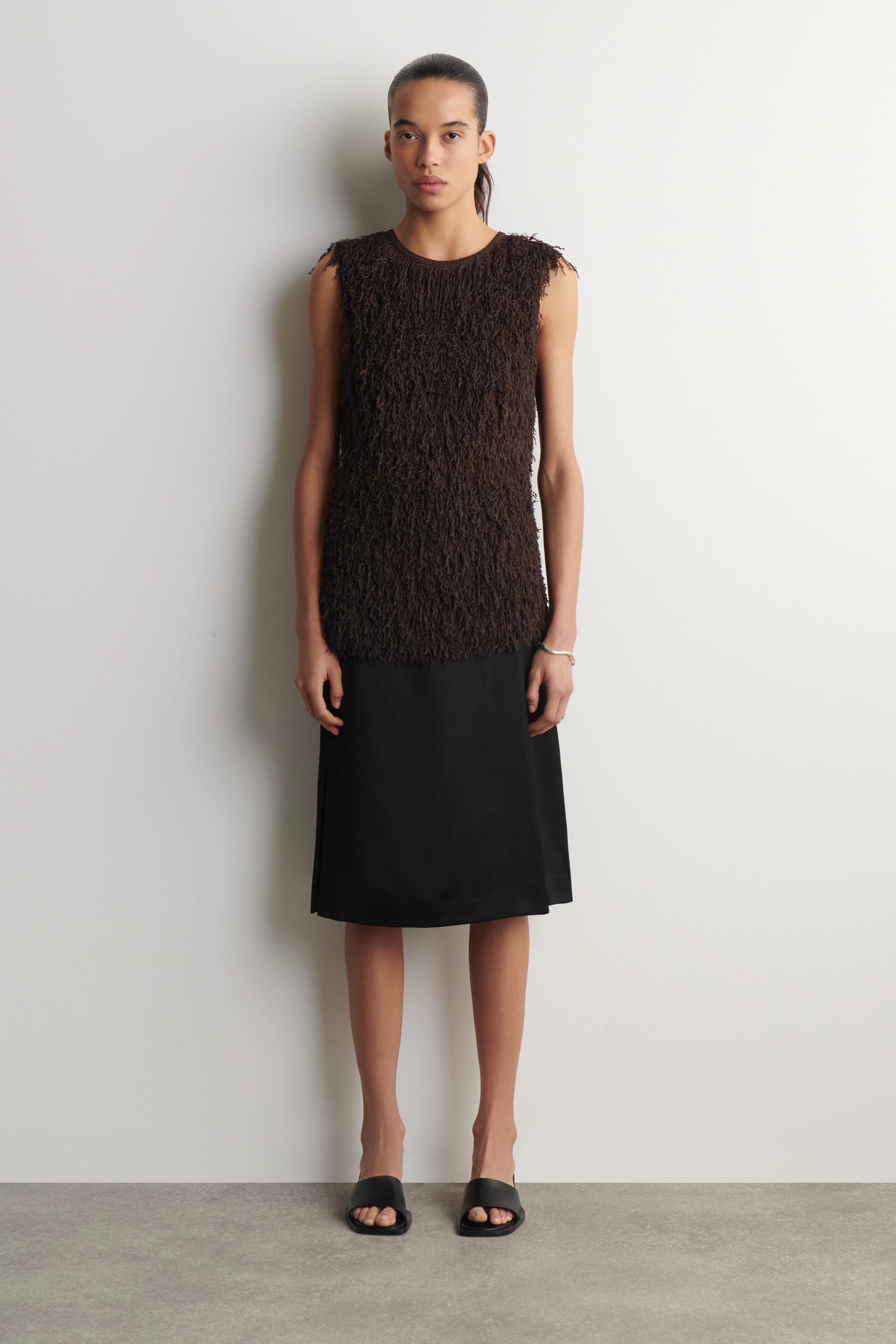 FRINGED KNITTED TOP - 3