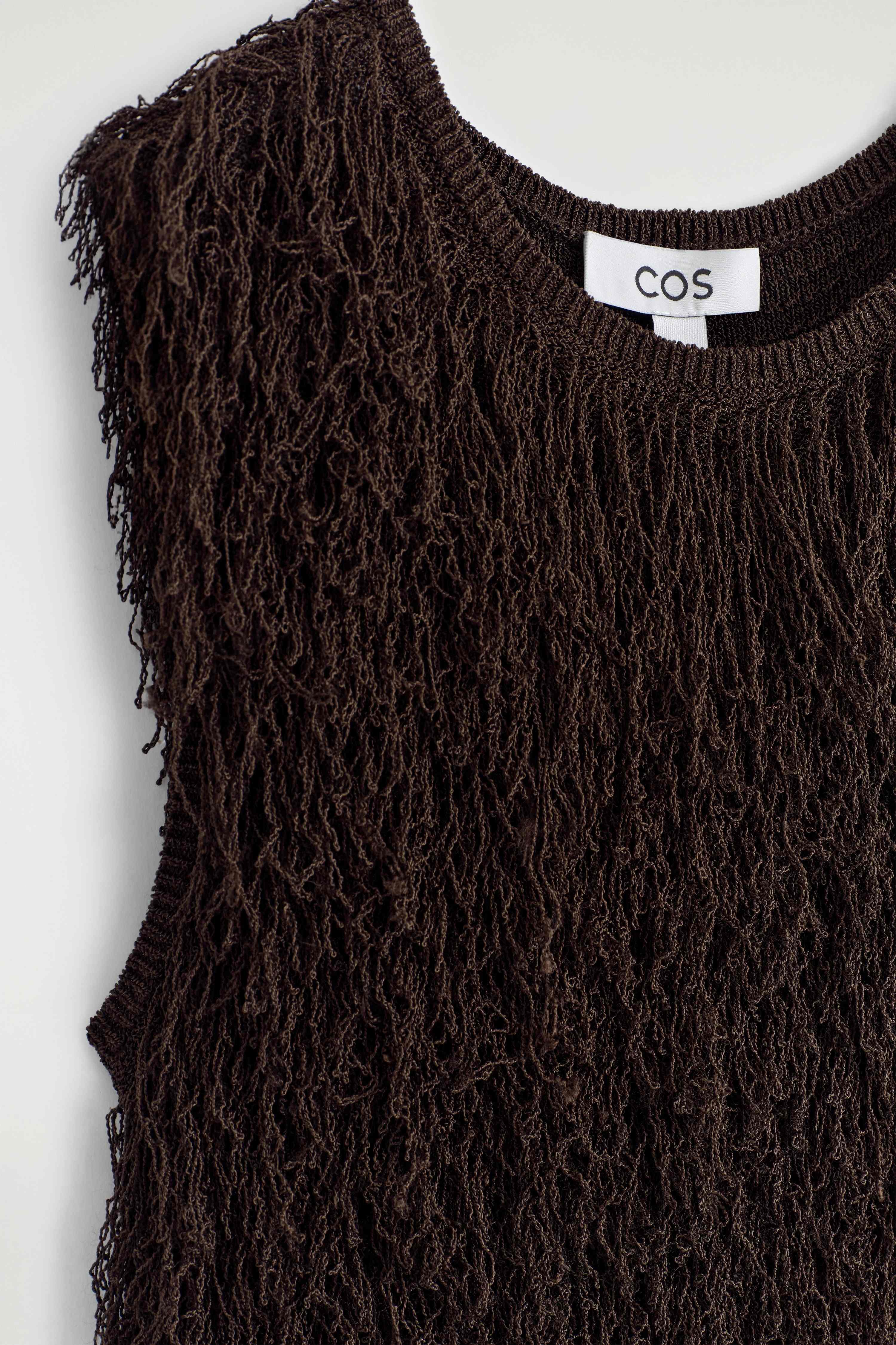 FRINGED KNITTED TOP - 7