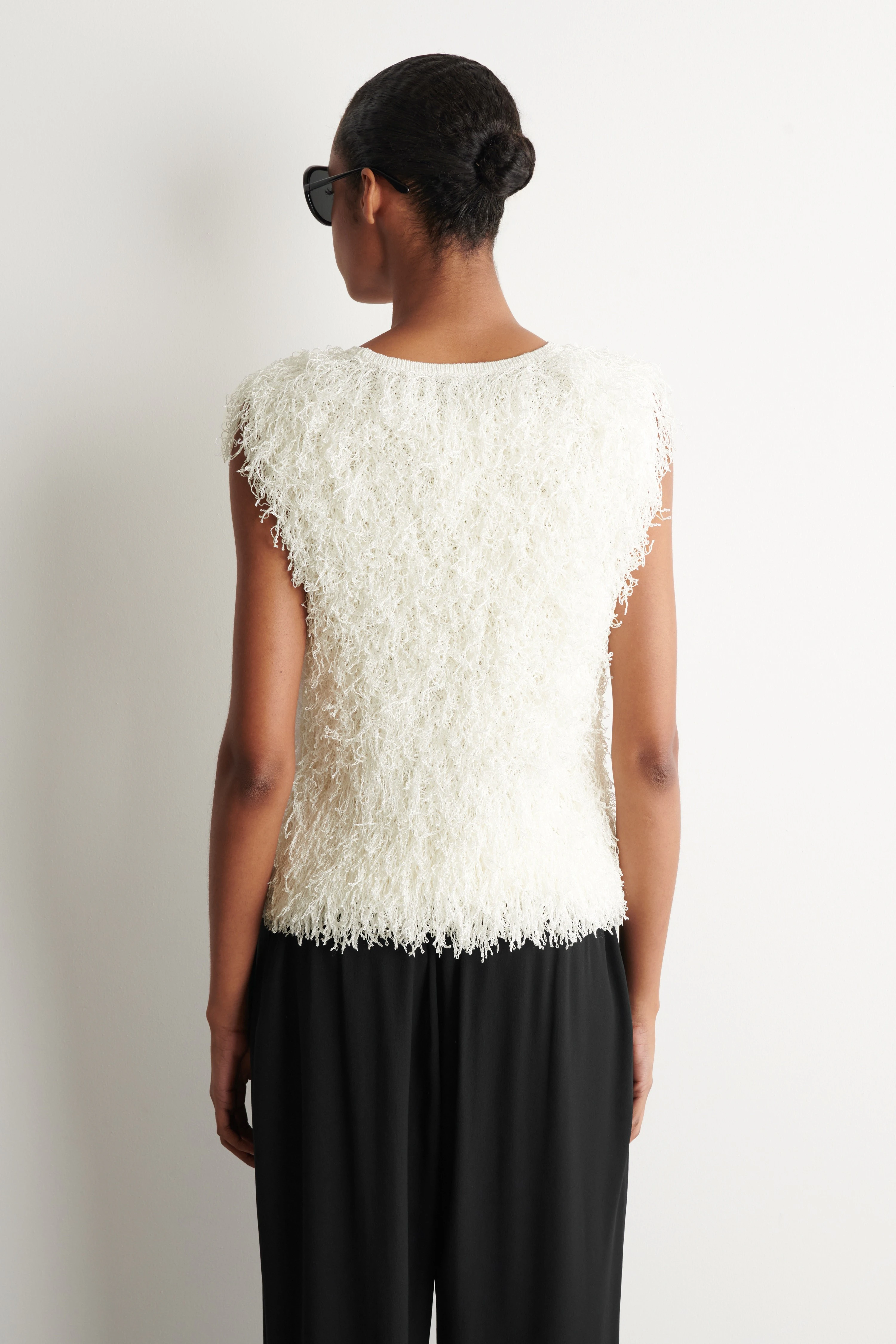 FRINGED KNITTED TOP - 2