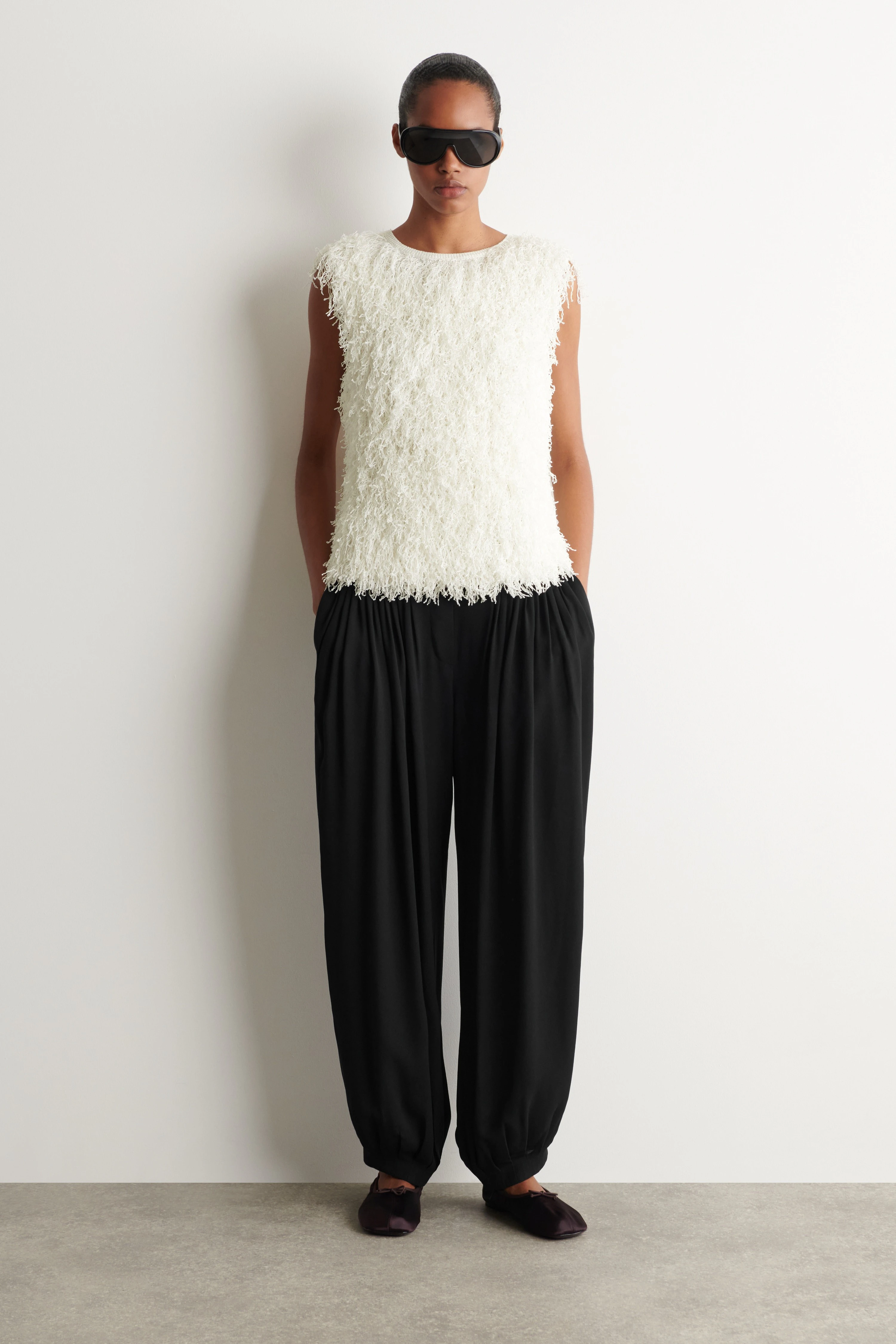 FRINGED KNITTED TOP - 3