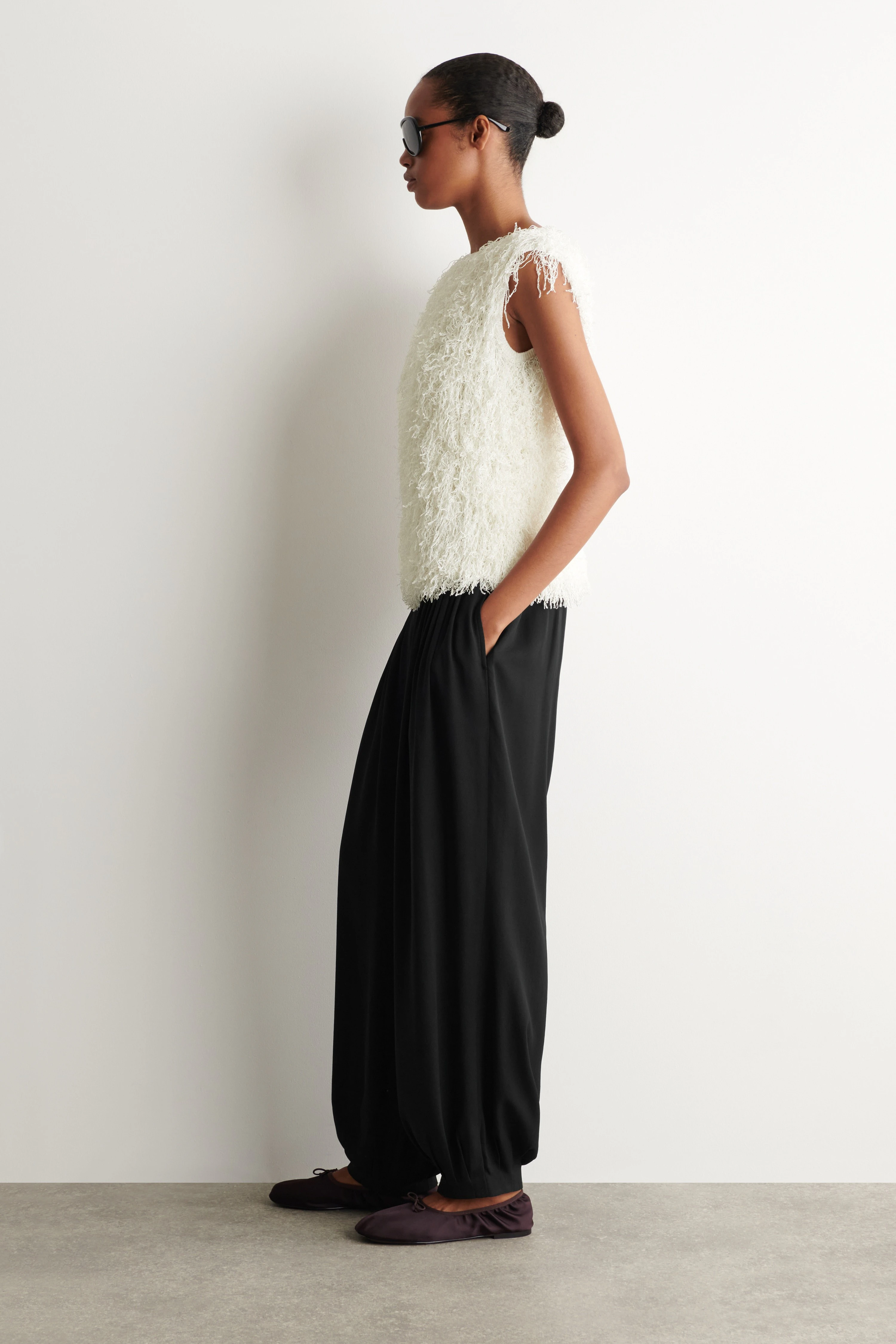 FRINGED KNITTED TOP - 4