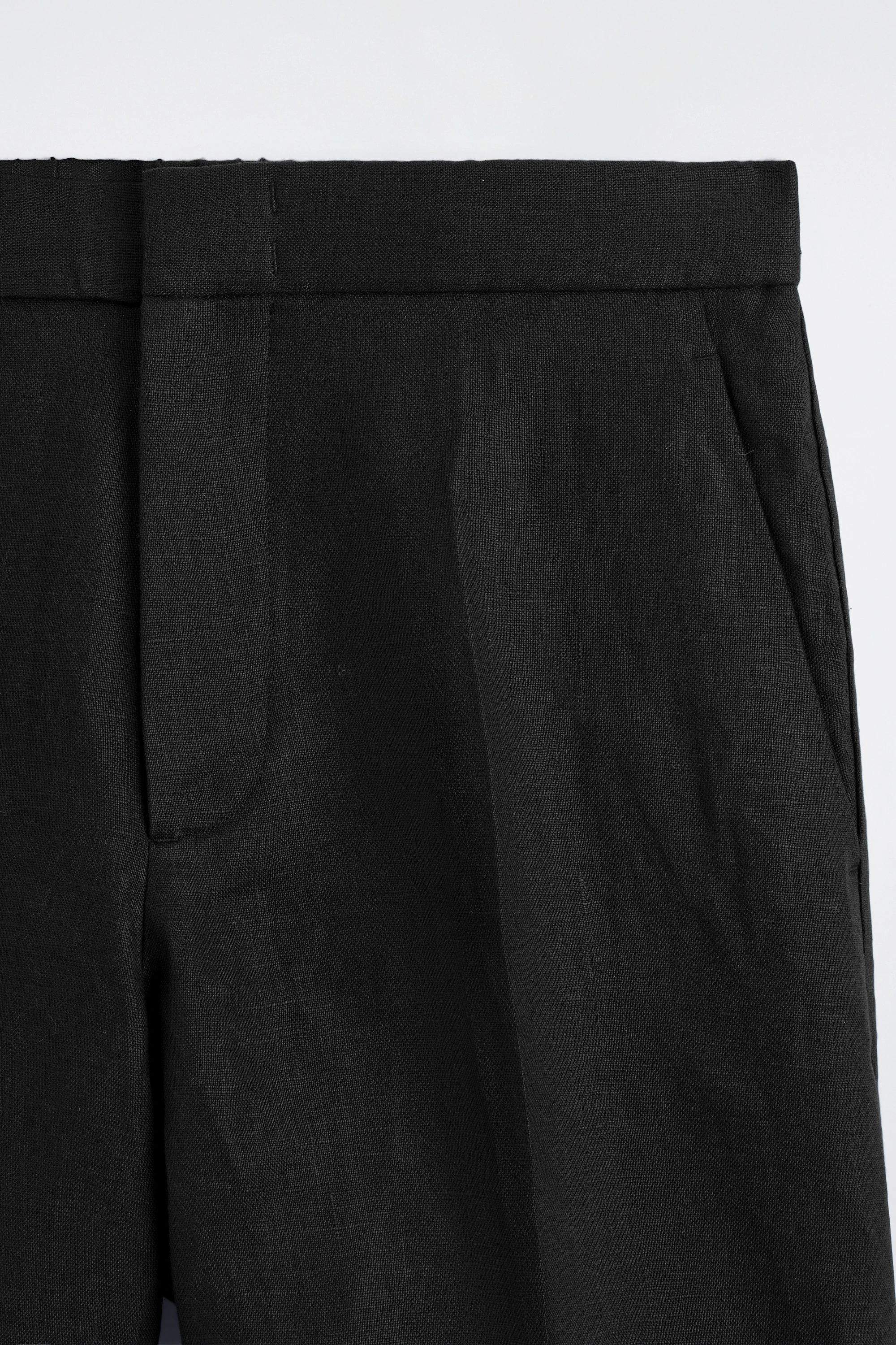 TAILORED LINEN SHORTS - 7